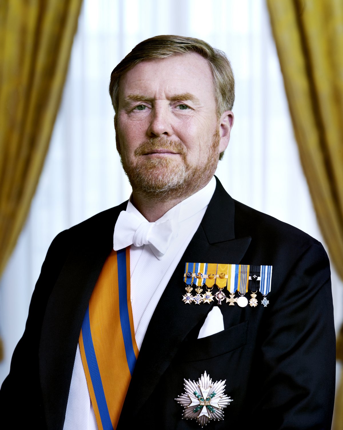 State portrait of the King of the Netherlands, September 2023 (RVD/Anton Corbijn)