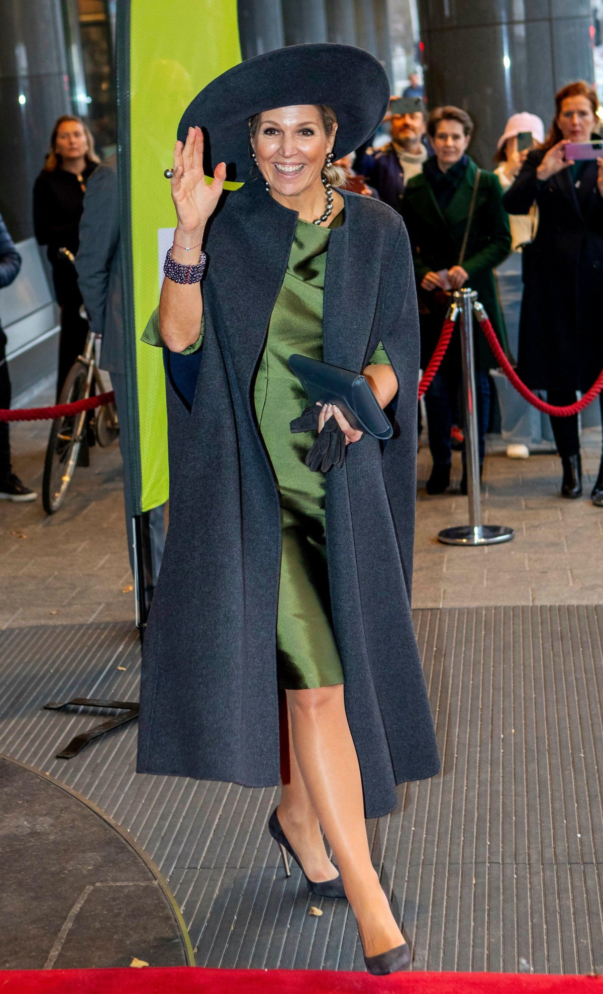 Queen Maxima of the Netherlands attends the Leerorkest Symposium at the Concertgebouw in Amsterdam on November 22, 2023 (Albert Nieboer/DPA Picture Alliance/Alamy)
