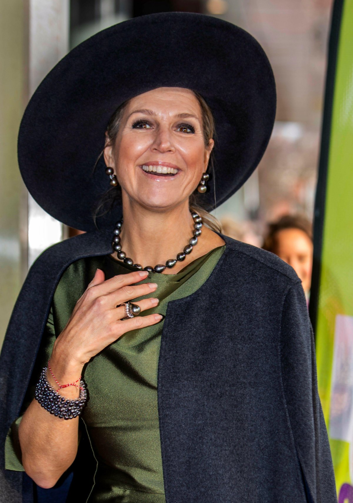 Queen Maxima of the Netherlands attends the Leerorkest Symposium at the Concertgebouw in Amsterdam on November 22, 2023 (Albert Nieboer/DPA Picture Alliance/Alamy)