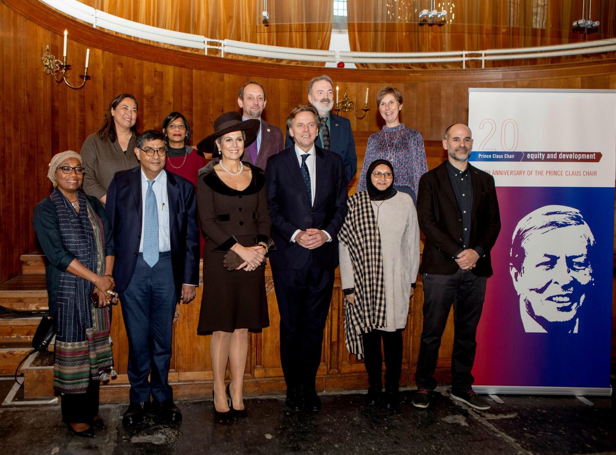 Queen Maxima of the Netherlands attends a symposium for the fourth anniversary of the Prince Claus Chair in Equity and Development in The Hague on December 6, 2023 (Albert Nieboer/DPA Picture Alliance/Alamy)