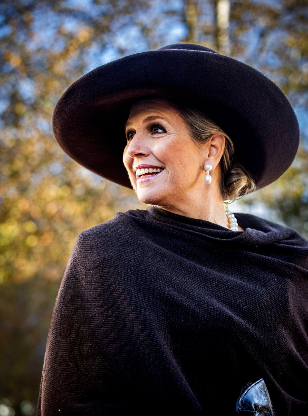 Queen Maxima of the Netherlands attends a symposium for the fourth anniversary of the Prince Claus Chair in Equity and Development in The Hague on December 6, 2023 (Patrick van Katwijk/DPA Picture Alliance/Alamy)