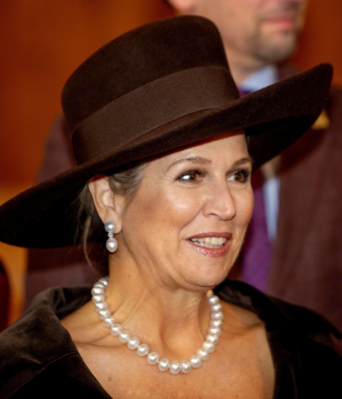 Queen Maxima of the Netherlands attends a symposium for the fourth anniversary of the Prince Claus Chair in Equity and Development in The Hague on December 6, 2023 (Albert Nieboer/DPA Picture Alliance/Alamy)