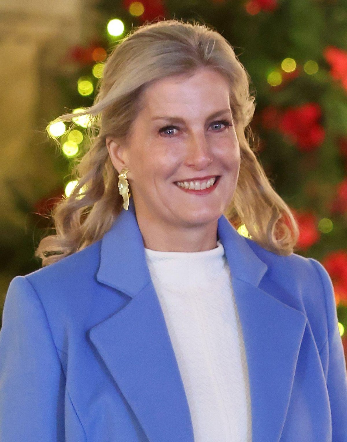 The Duchess of Edinburgh attends the Together At Christmas service at Westminster Abbey in London on December 8, 2023 (Chris Jackson/PA Images/Alamy)