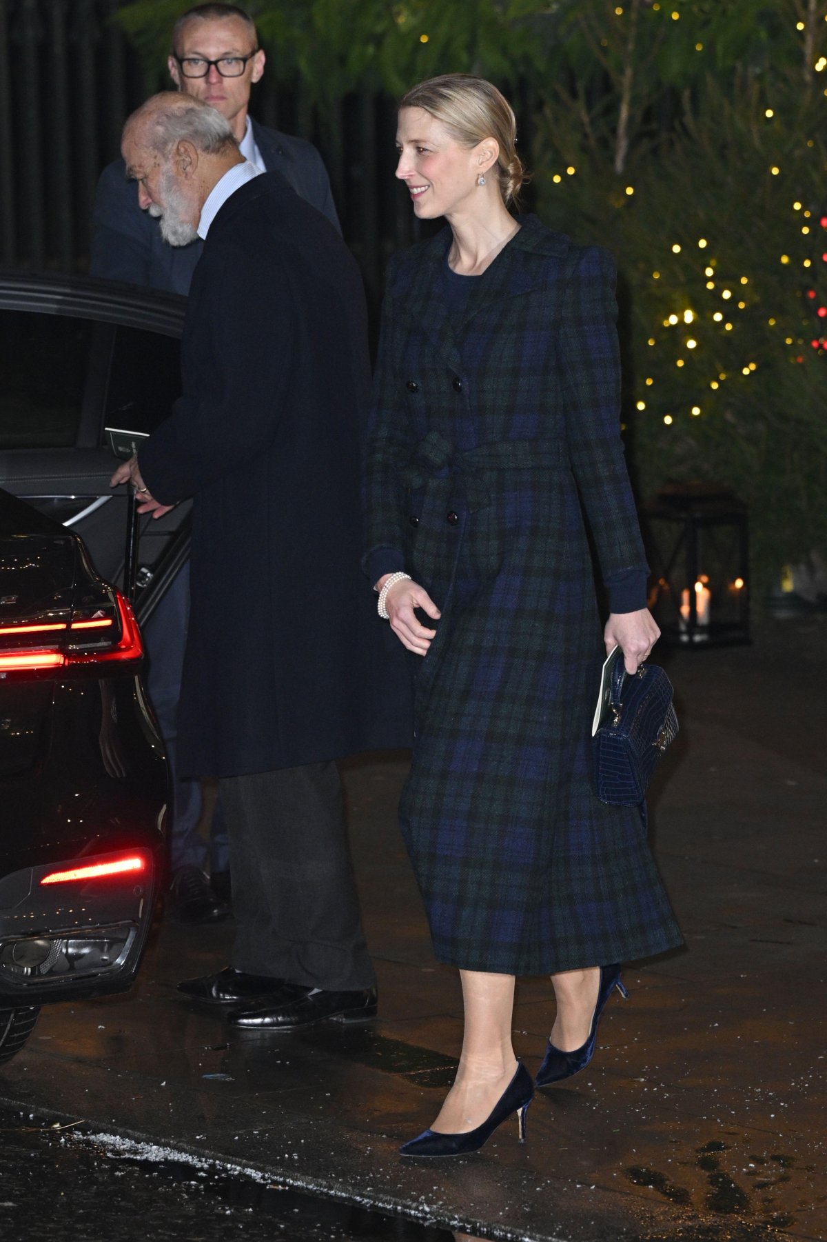 Prince Michael of Kent and Lady Gabriella Kingston attend the Together At Christmas service at Westminster Abbey in London on December 8, 2023 (Doug Peters/PA Images/Alamy)
