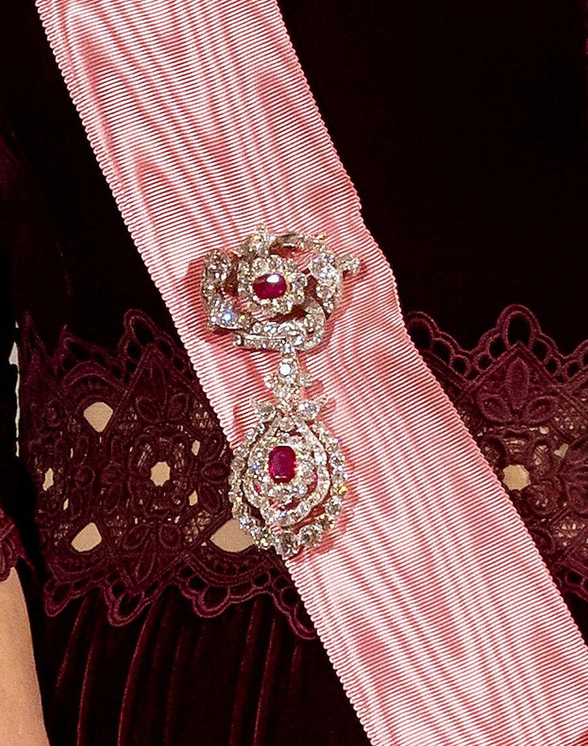 Queen Maxima of the Netherlands attends a state banquet in honor of the visiting President of South Korea at the Royal Palace in Amsterdam on December 12, 2023 (KOEN VAN WEEL/ANP/Alamy)