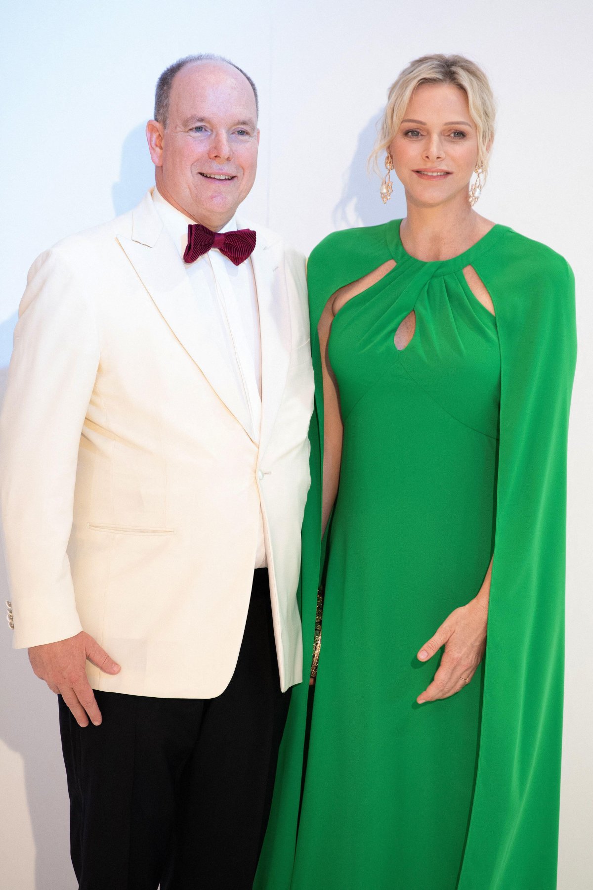 Prince Albert II and Princess Charlene of Monaco attend the Red Cross Gala in Monte-Carlo on July 26, 2019 (David Niviere/Abaca Press/Alamy)