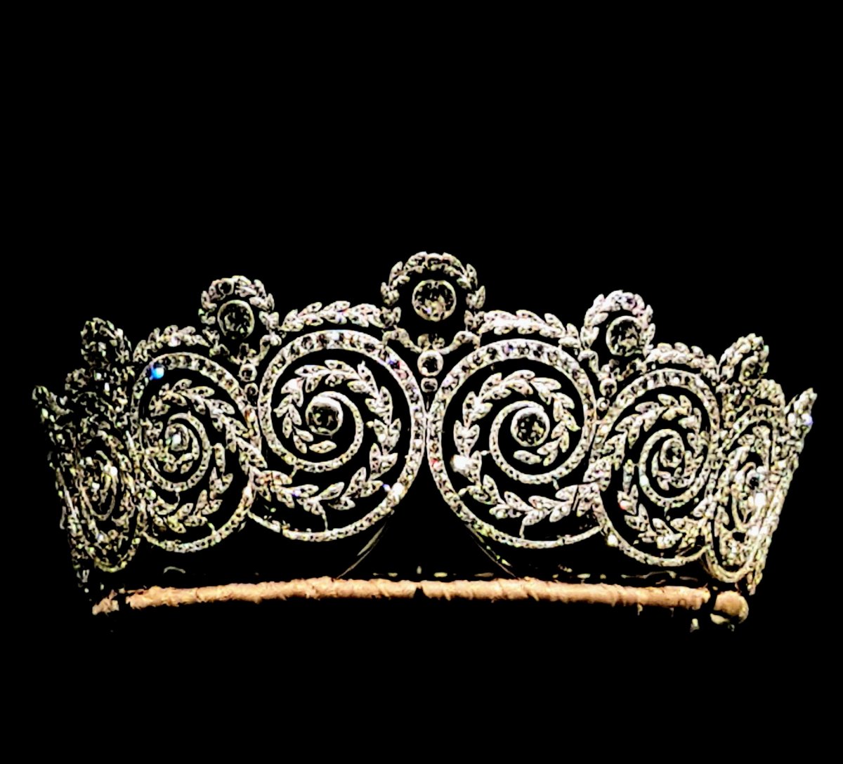 The Khedive of Egypt Tiara is displayed at Koldinghus, 2018 (Photograph kindly shared by Alberta; do not reproduce)