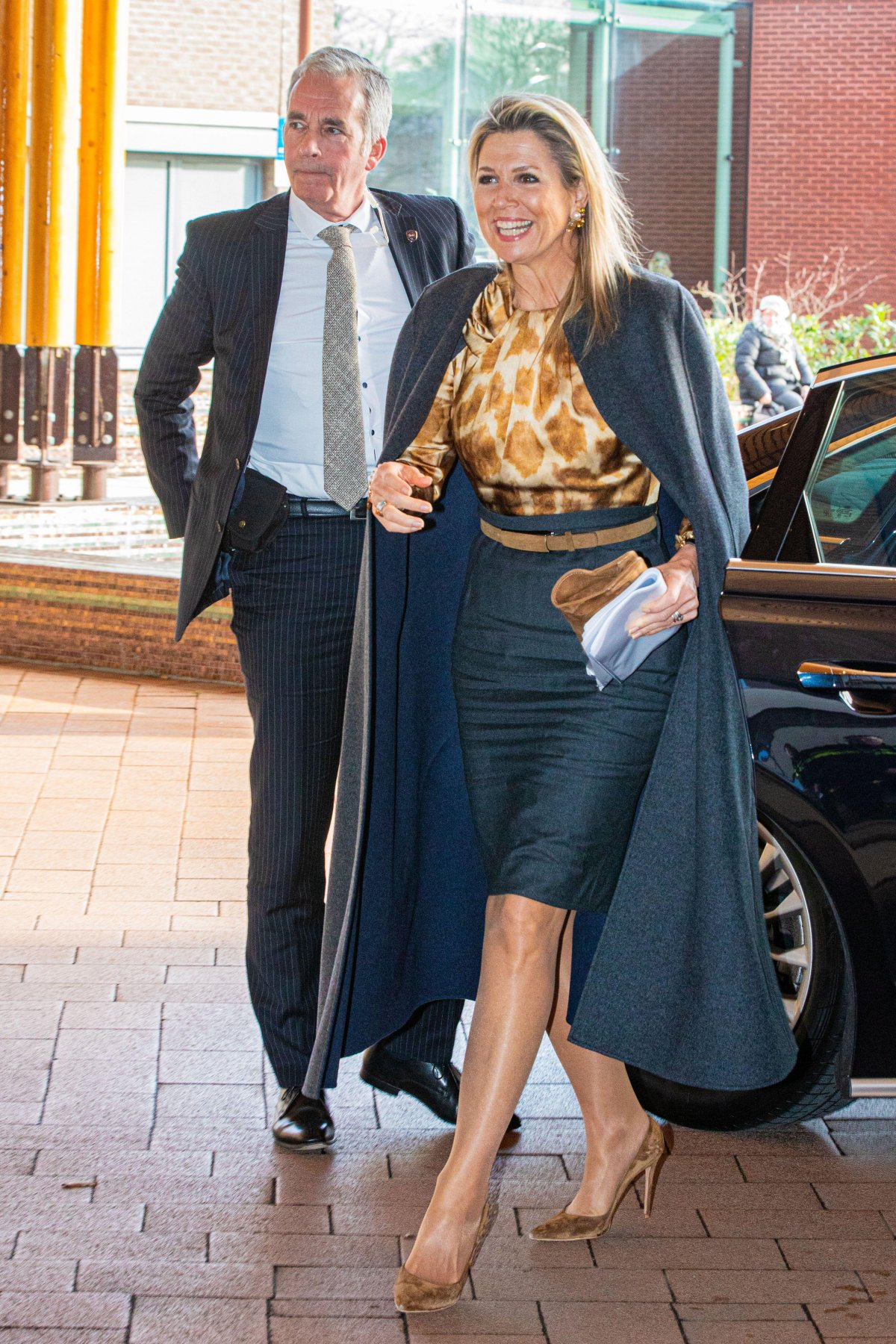 Queen Maxima of the Netherlands visits VieCuri Medical Center in Venlo on January 23, 2024 (WESLEY DE WIT/ANP/Alamy)