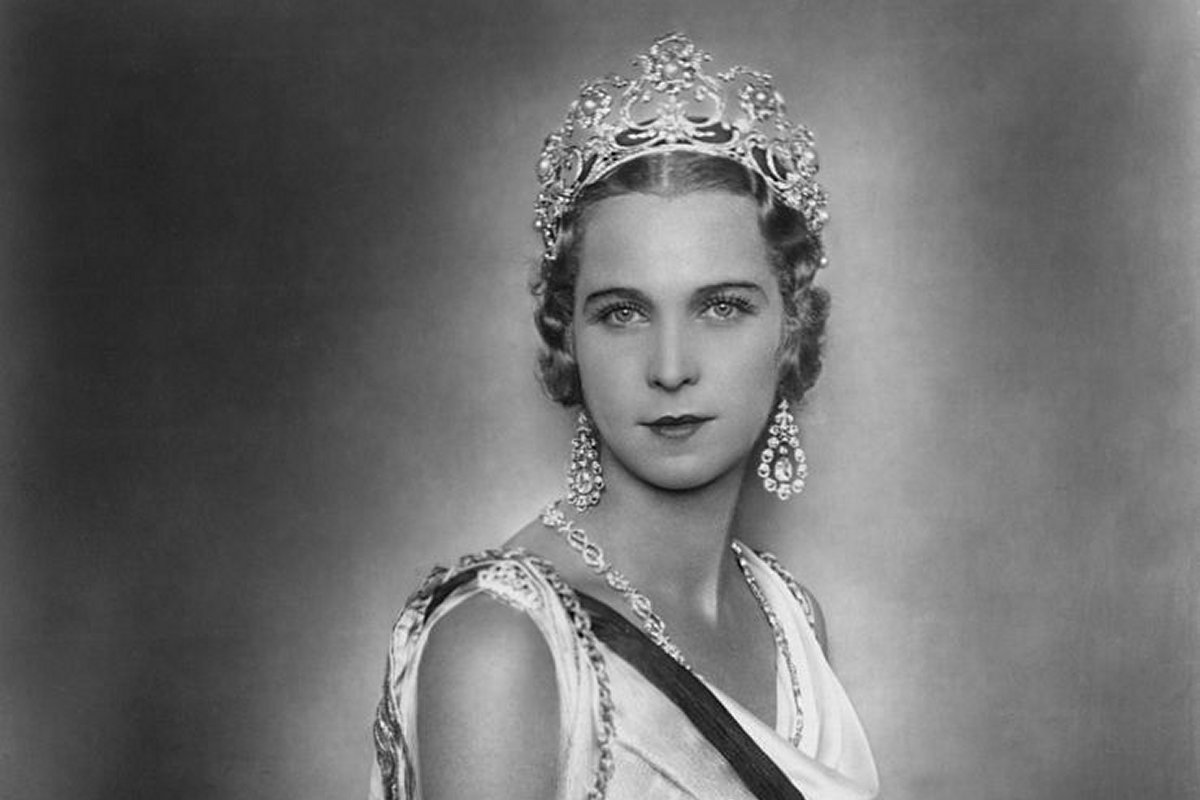 The Princess of Piedmont poses for an official photograph, ca. February 1939 (Wikimedia Commons)