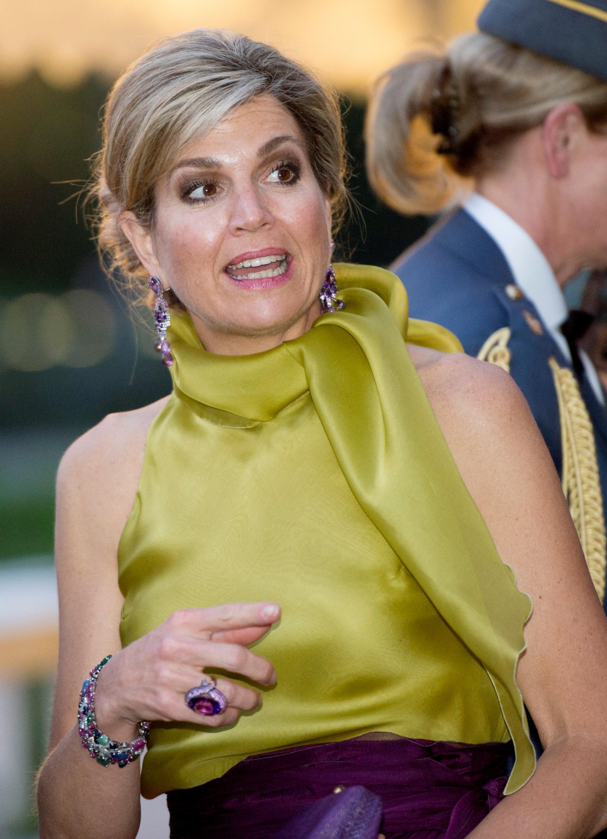 Queen Maxima of the Netherlands attends the presentation of the King Willem I Award in Eindhoven on May 26, 2016 (DPA Picture Alliance/Alamy)