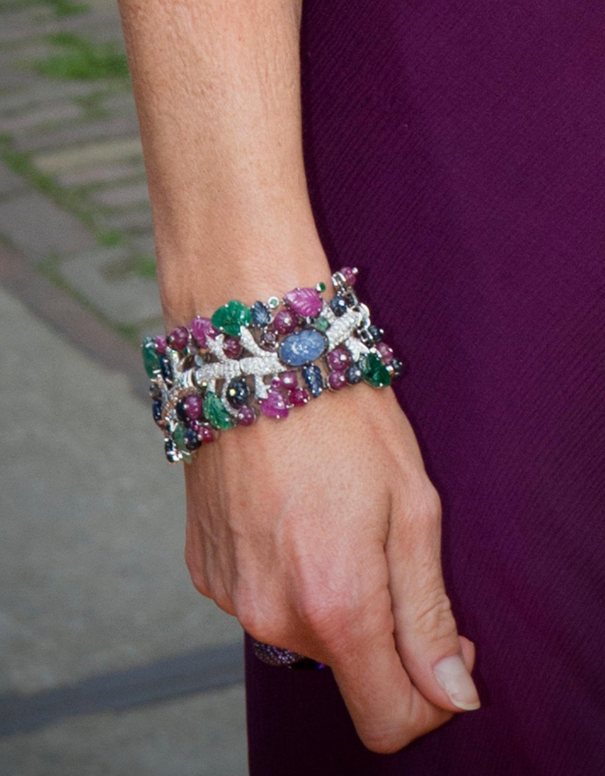 Queen Maxima of the Netherlands attends the presentation of the King Willem I Award in Eindhoven on May 26, 2016 (DPA Picture Alliance/Alamy)