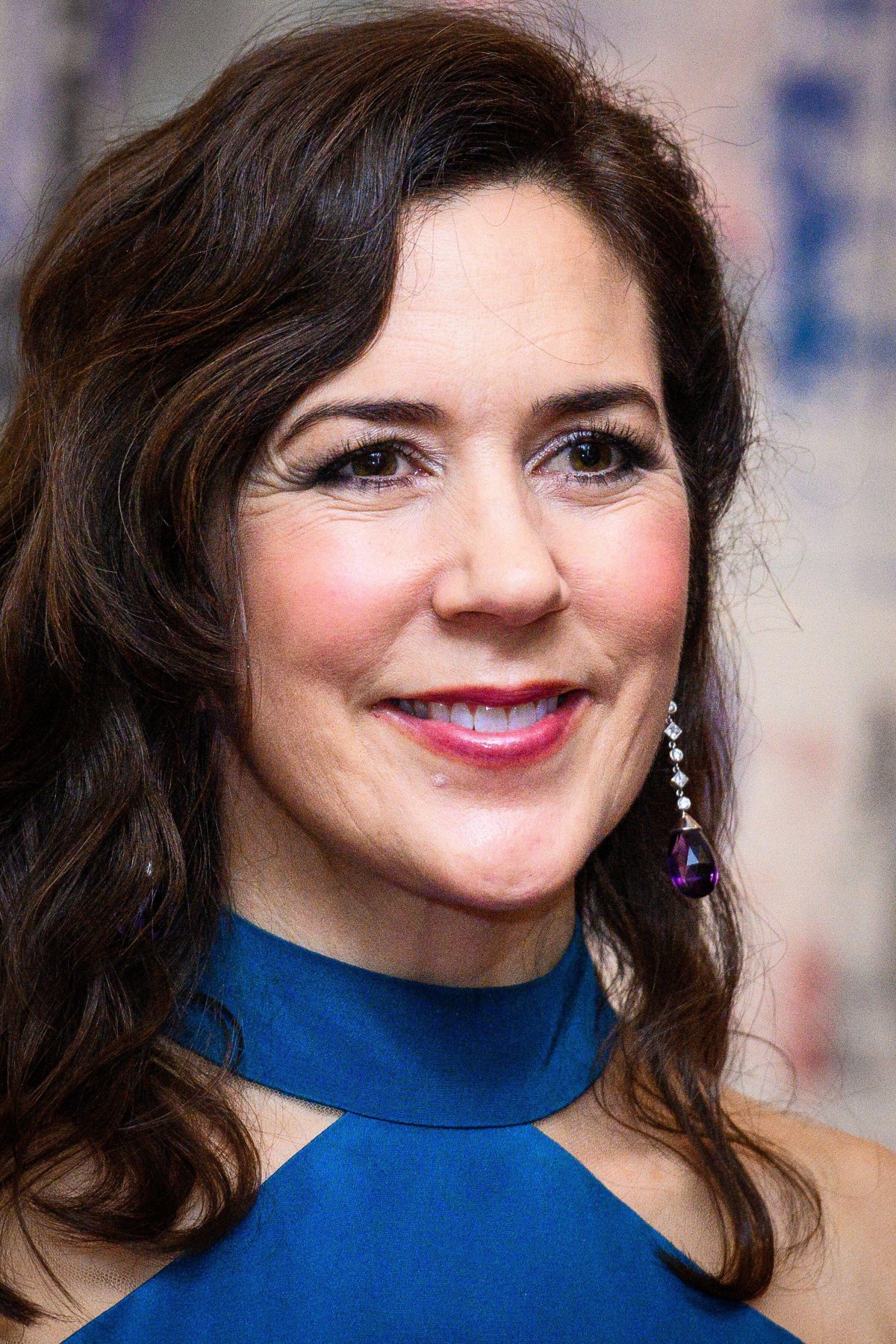 Crown Princess Mary of Denmark attends a gala dinner at the Houston Museum of Fine Arts on March 12, 2019 (Ida Marie Odgaard/Ritzau/Alamy)