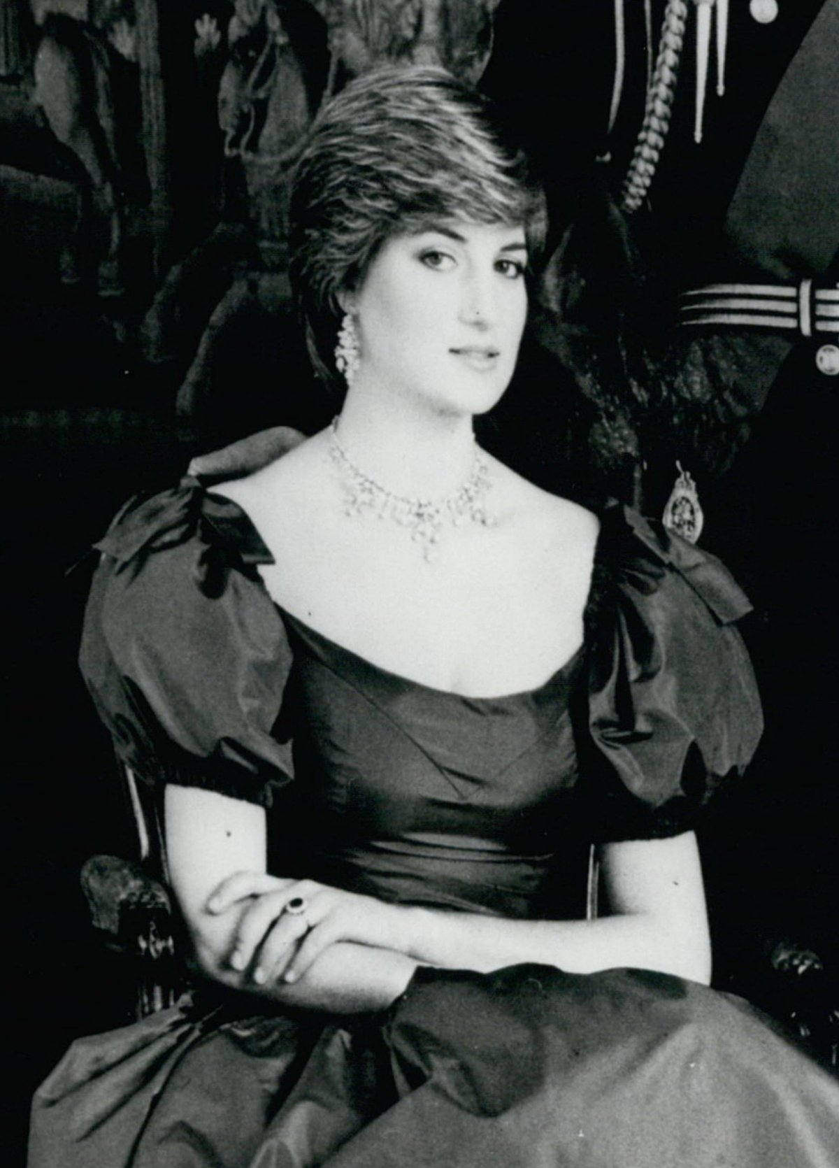 A detail of the cover of a souvenir book published to coincide with the upcoming royal wedding of the Prince of Wales and Lady Diana Spencer is pictured on May 13, 1981 (Keystone Press/Alamy)