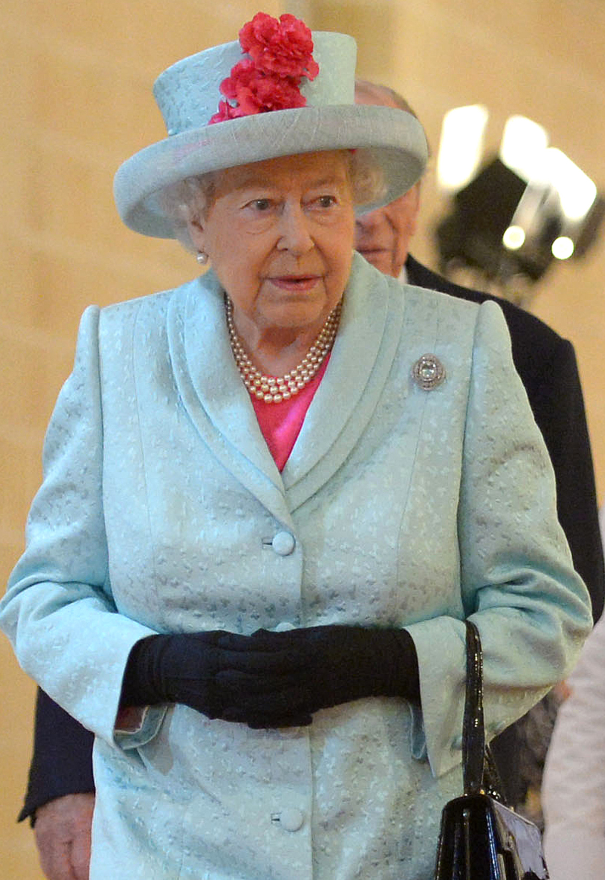 Queen Elizabeth II of the United Kingdom arrives for the opening ceremony of the Commonwealth Heads of Government Meeting (CHOGM) in Valletta, Malta, on November 27, 2015 (MATTHEW MIRABELLI/AFP via Getty Images)