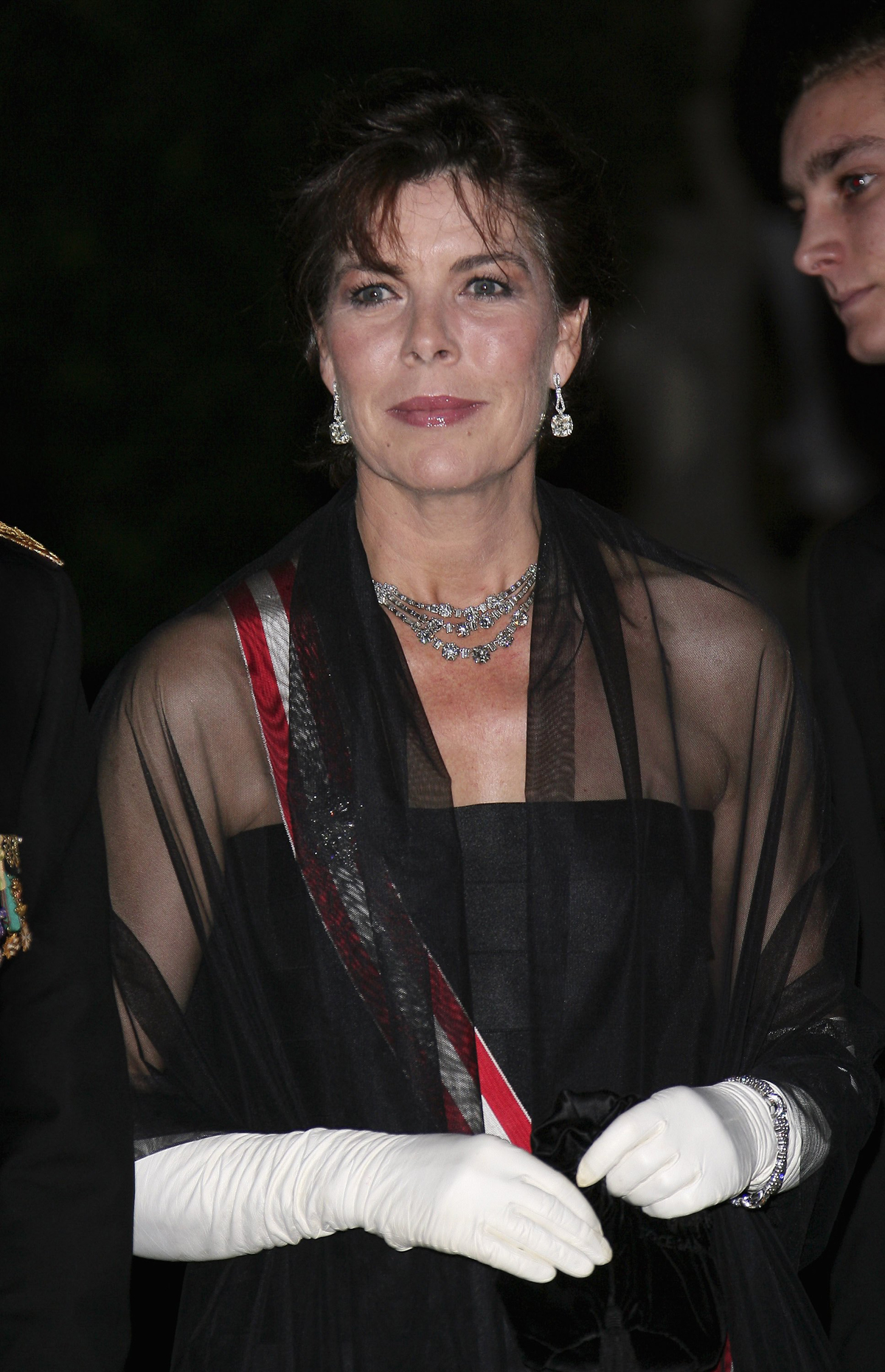 Princess Caroline of Monaco arrives for the National Day gala at the Salle Garnier in Monte Carlo on November 19, 2006 (Pascal Le Segretain/Getty Images)