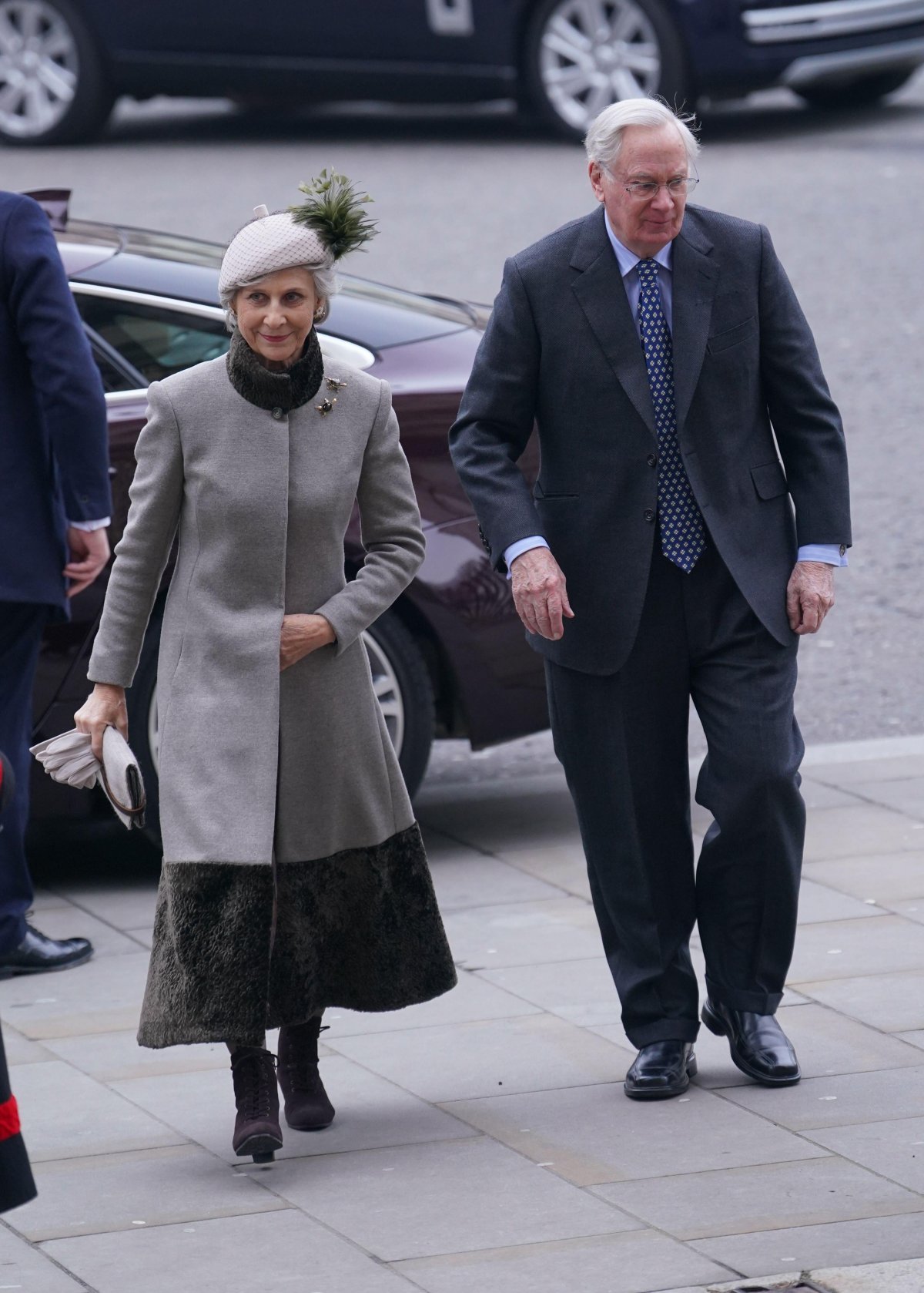 The Duke and Duchess of Gloucester attend the Commonwealth Day service at Westminster Abbey on March 11, 2024 (Yui Mok/PA Images/Alamy)