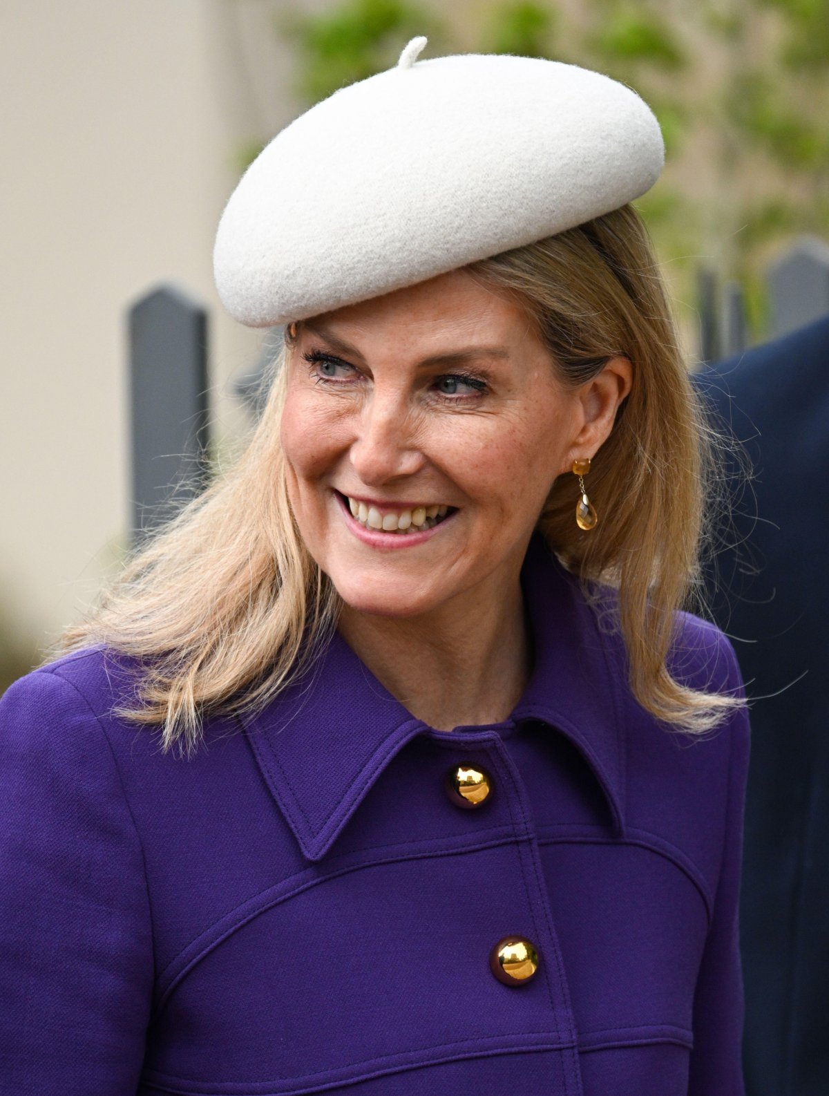The Duchess of Edinburgh attends an Easter Sunday service at St. George's Chapel, Windsor on March 31, 2024 (Doug Peters/EMPICS/Alamy)
