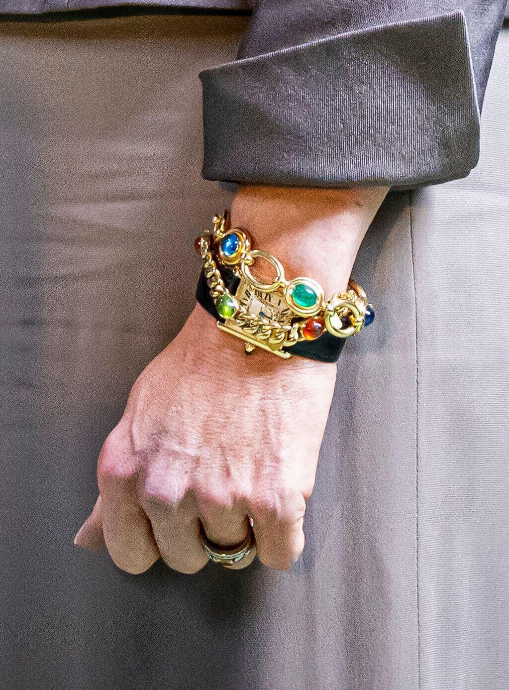 The Queen of the Netherlands attends the launch of Checkers, a new online tool to provide adults resources to help support the mental health of young people, in The Hague on March 26, 2024 (Patrick van Katwijk/DPA Picture Alliance/Alamy)