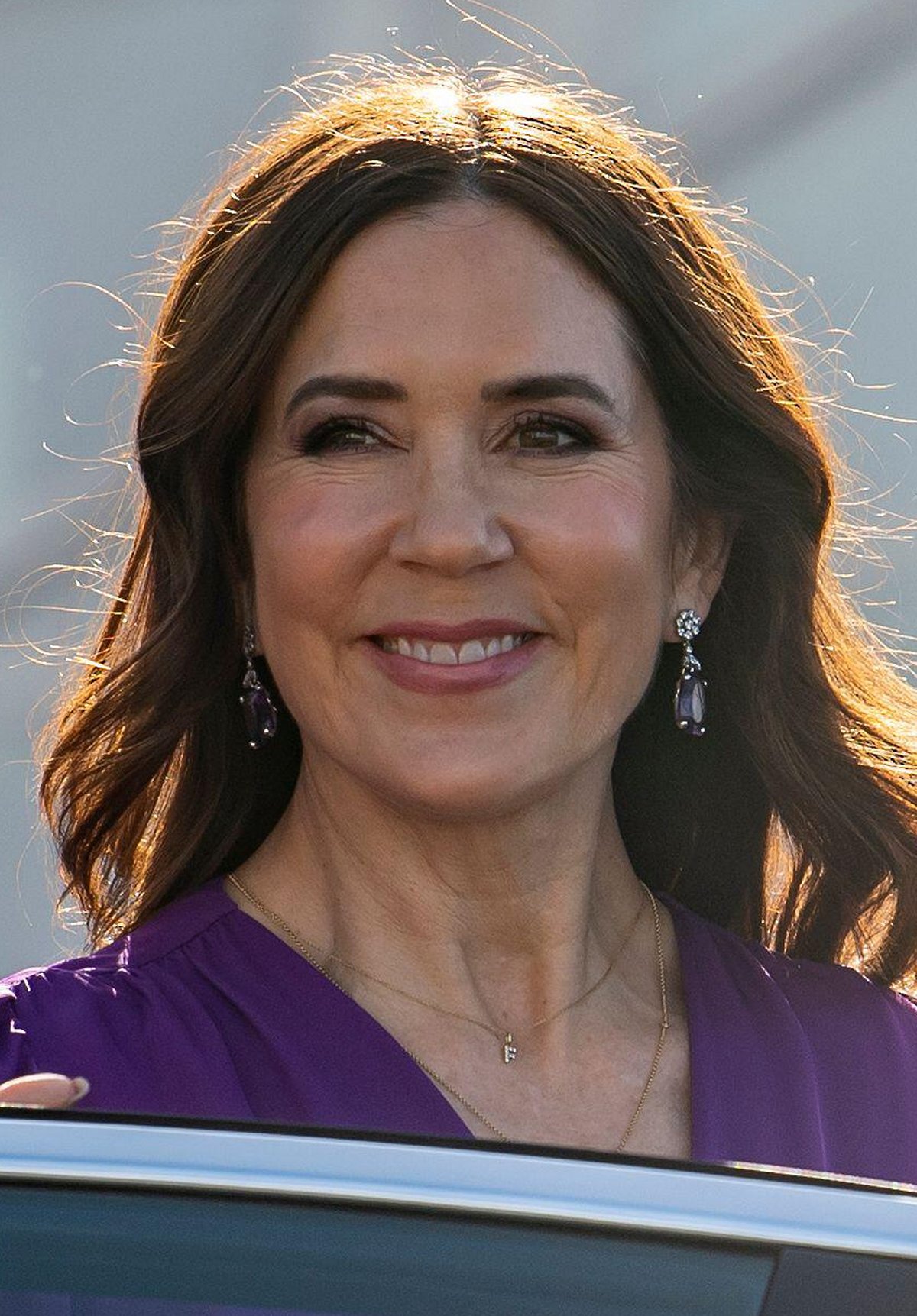 The Queen of Denmark attends the 50th anniversary celebrations at Aalborg University on April 19, 2024 (René Schütze/Ritzau Scanpix/Alamy)