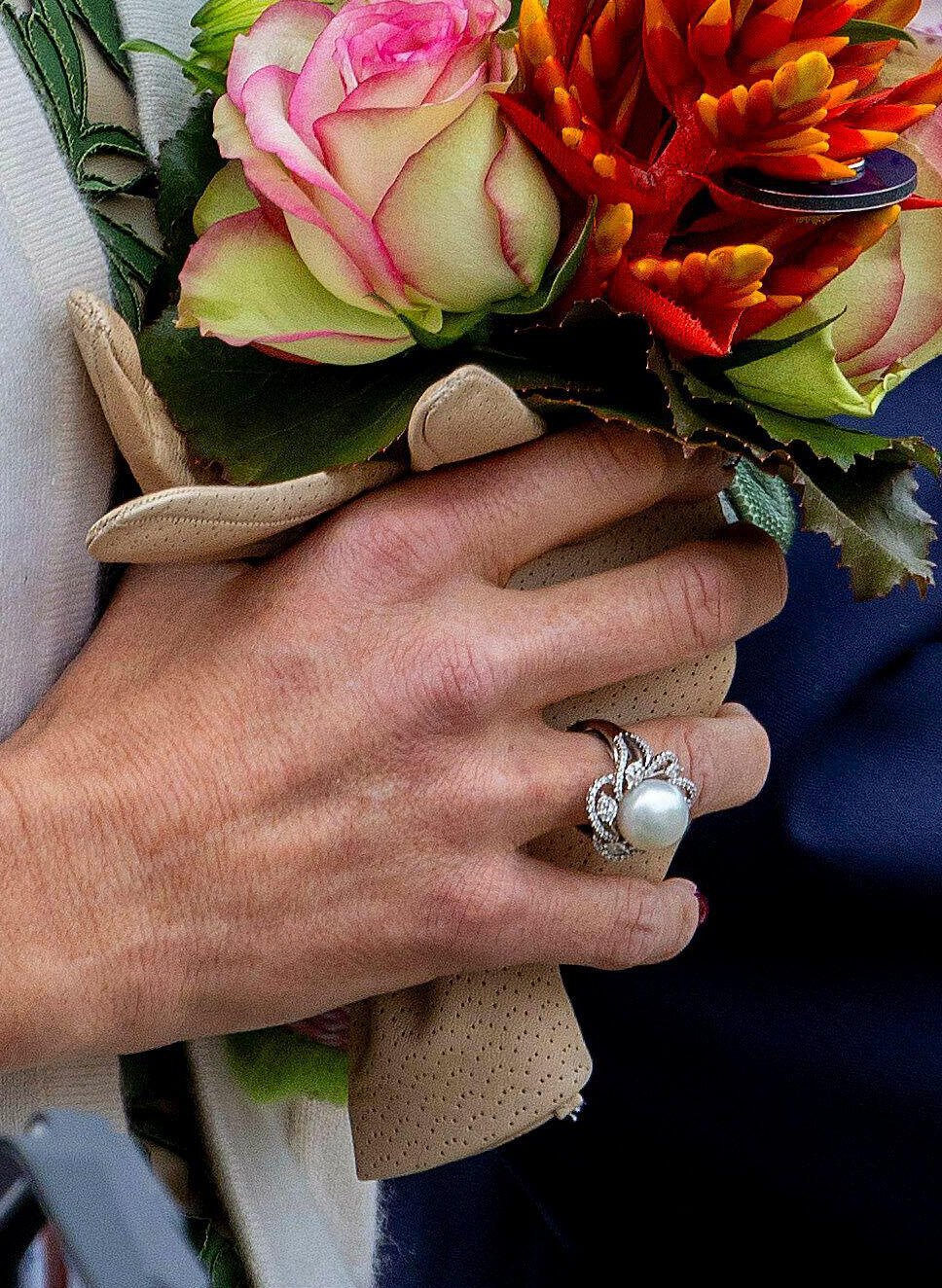 The Queen of the Netherlands attends the King's Day celebrations in Emmen on April 27, 2024 (Albert Nieboer/DPA Picture Alliance/Alamy)