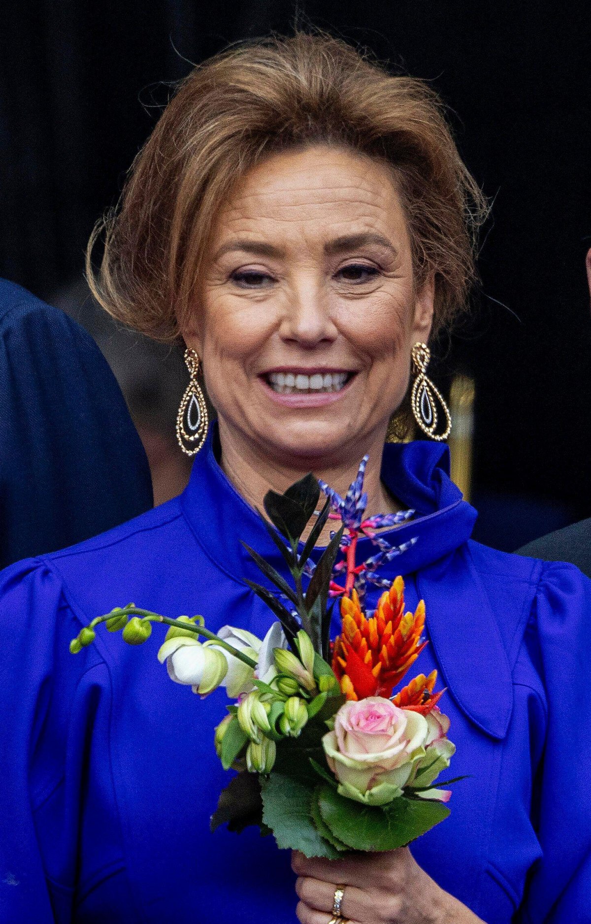 Princess Marilene of Orange-Nassau attends the King's Day celebrations in Emmen on April 27, 2024 (Albert Nieboer/DPA Picture Alliance/Alamy)