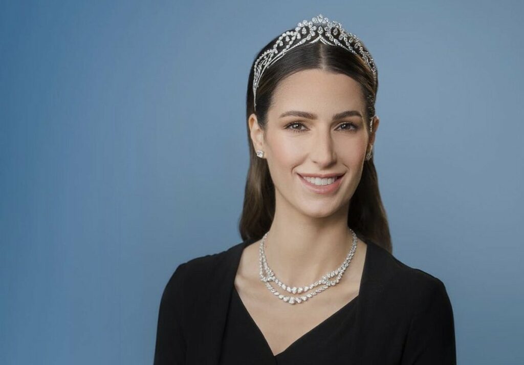 Jn Rajwa Glittering New Gala Portraits of Princess Rajwa of Jordan