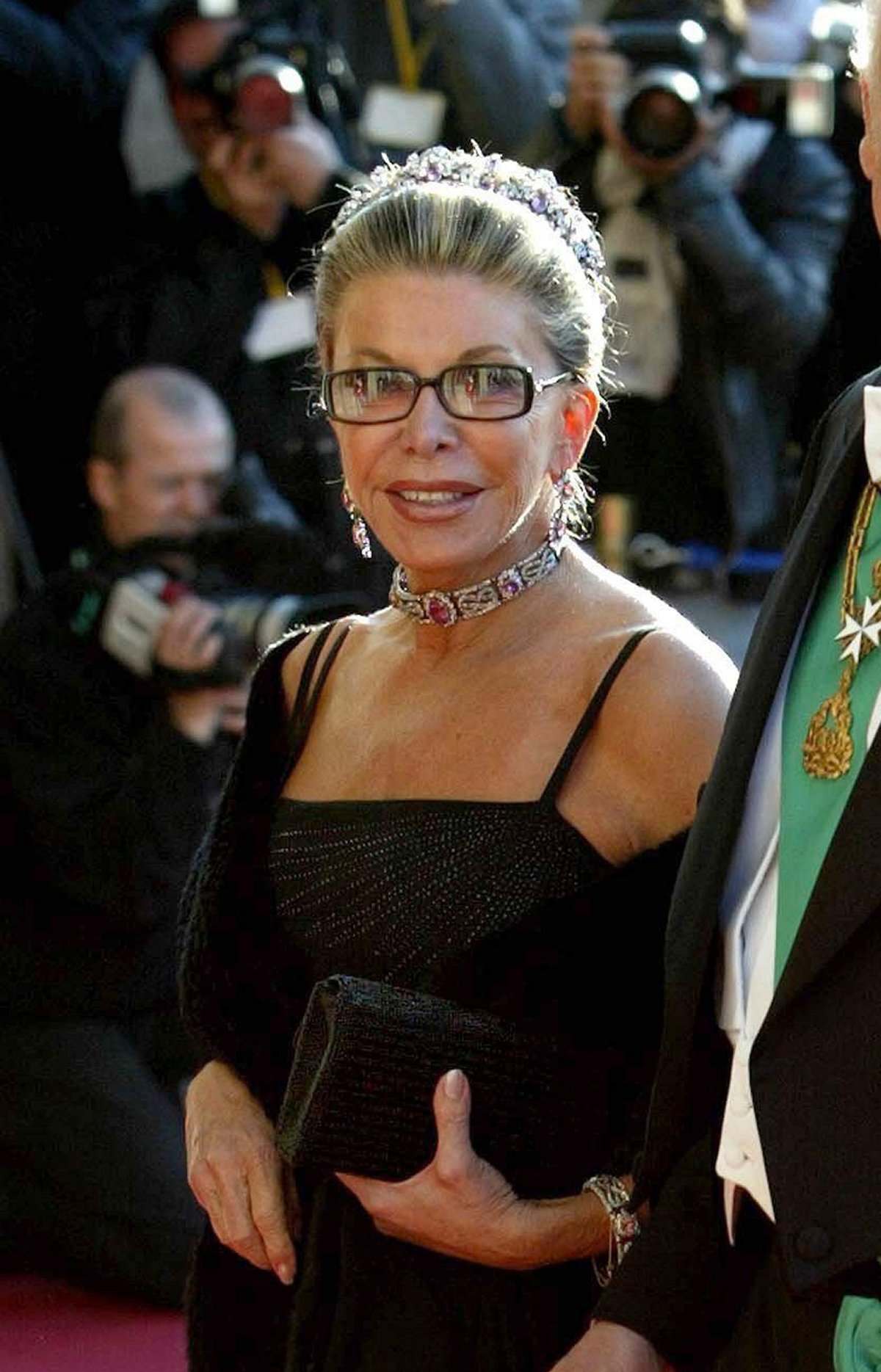 Marina of Savoy attends a pre-wedding gala at the Royal Theatre in Copenhagen on May 13, 2004 (DPA Picture Alliance Archive/Alamy)