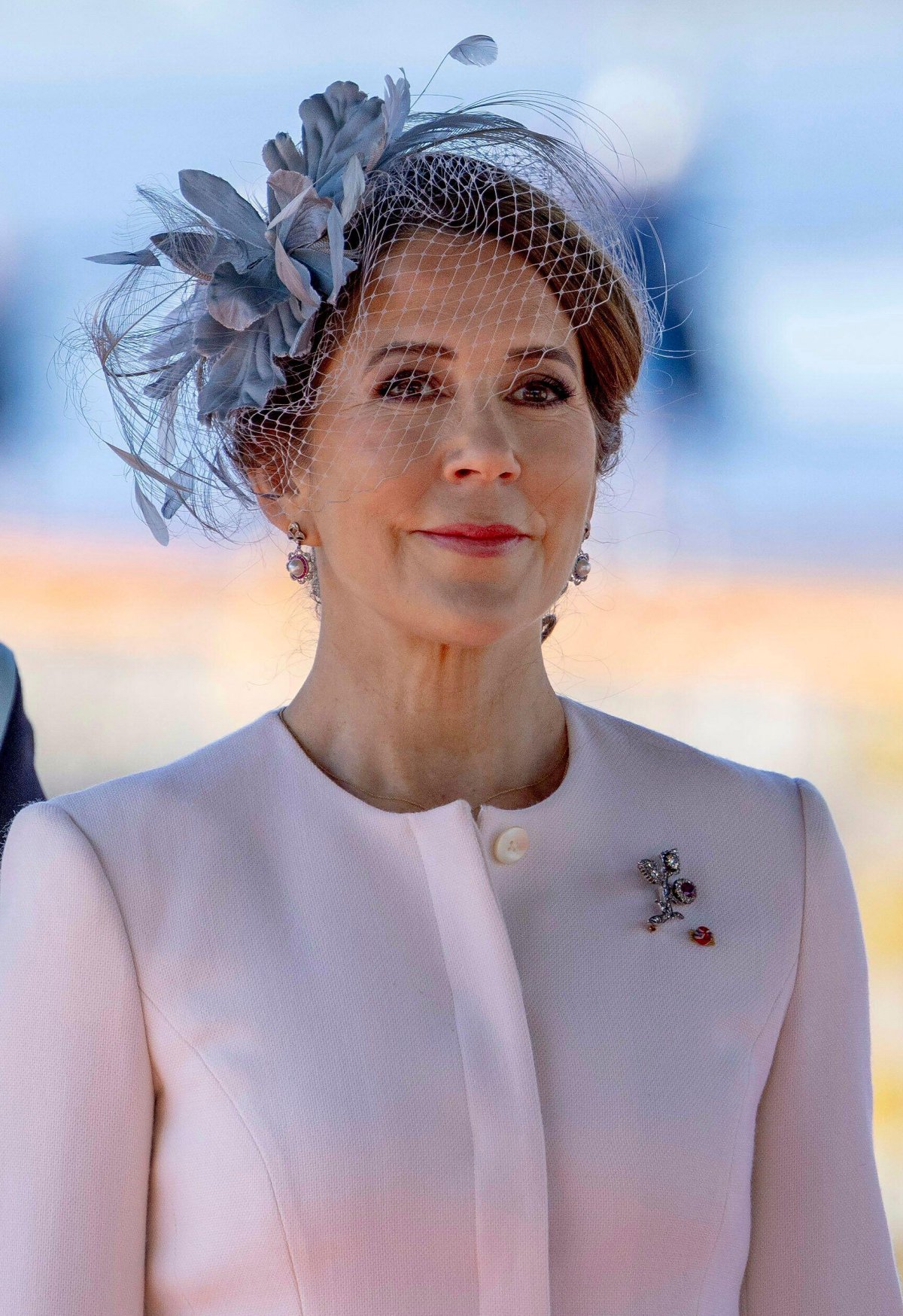 The Queen of Denmark is pictured during an official welcome ceremony in Oslo at the start of the Danish state visit to Norway on May 14, 2024 (Albert Nieboer/DPA Picture Alliance/Alamy)