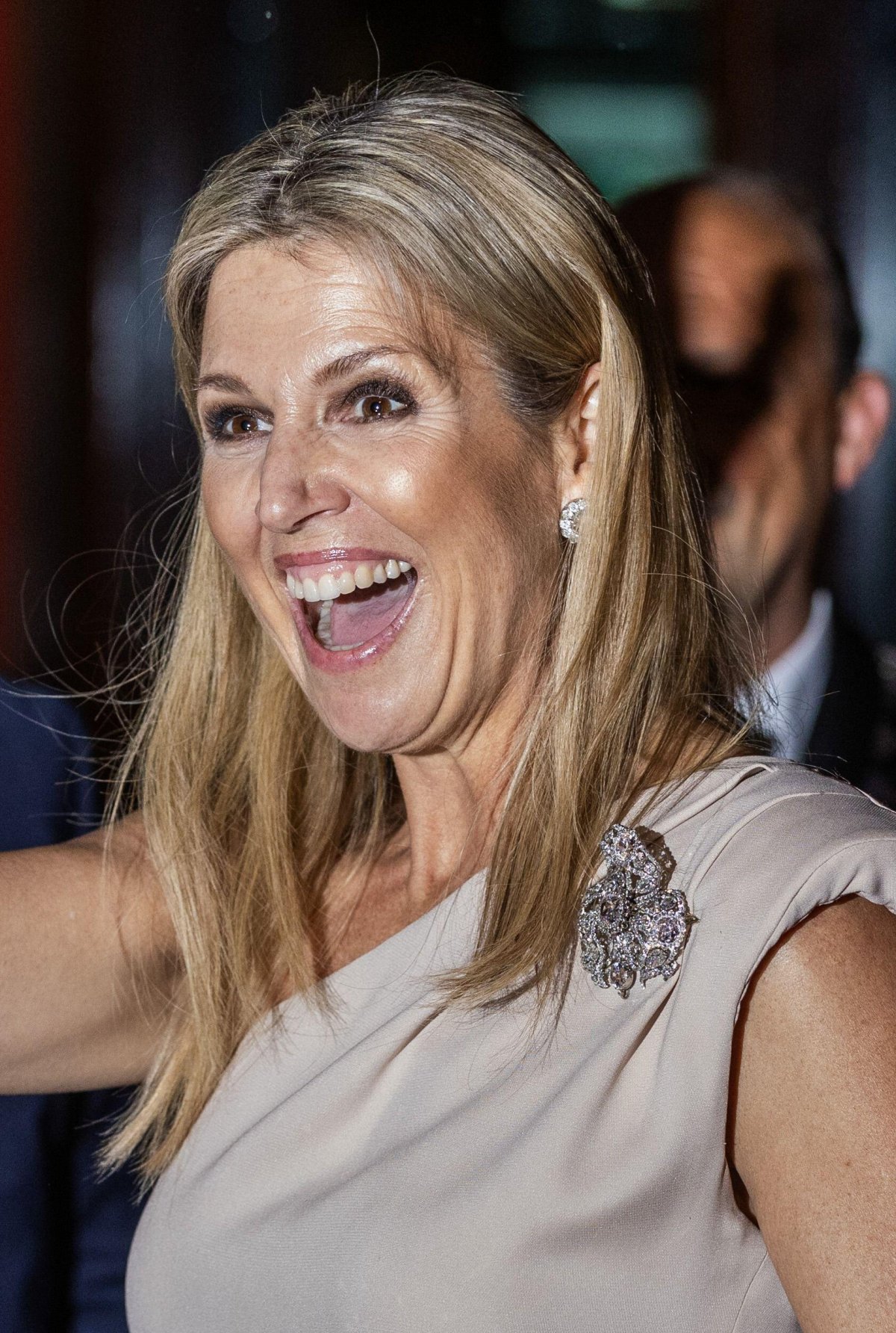 The Queen of the Netherlands attends the presentation of the King Willem I Awards in Zwolle on May 16, 2024 (VINCENT JANNINK/ANP/Alamy)