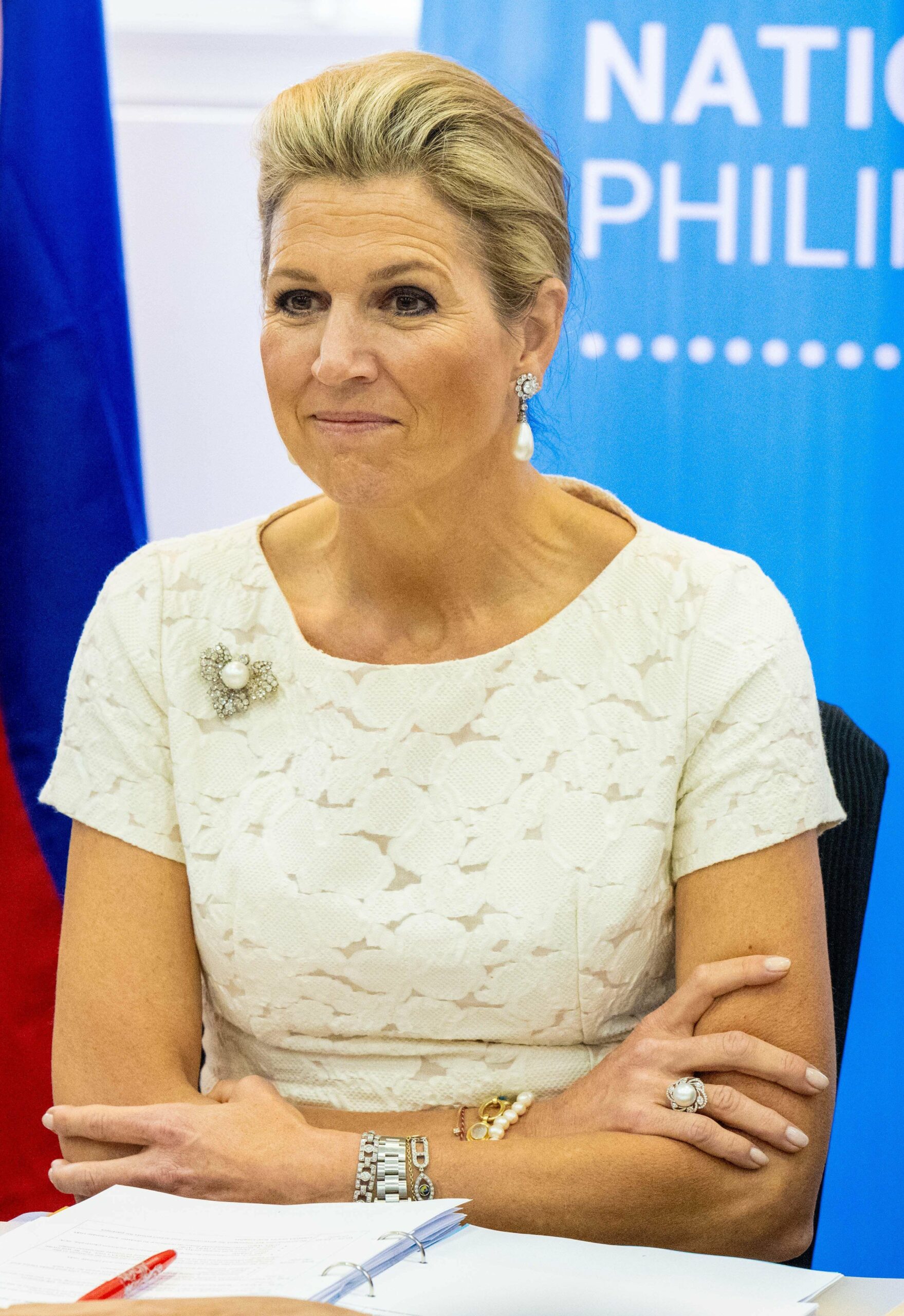 Queen Maxima of the Netherlands, as Special Advocate of the United Nations Secretary-General for Inclusive Finance for Development, visits the Philippines on May 22, 2024 (Bruno Press/Alamy)