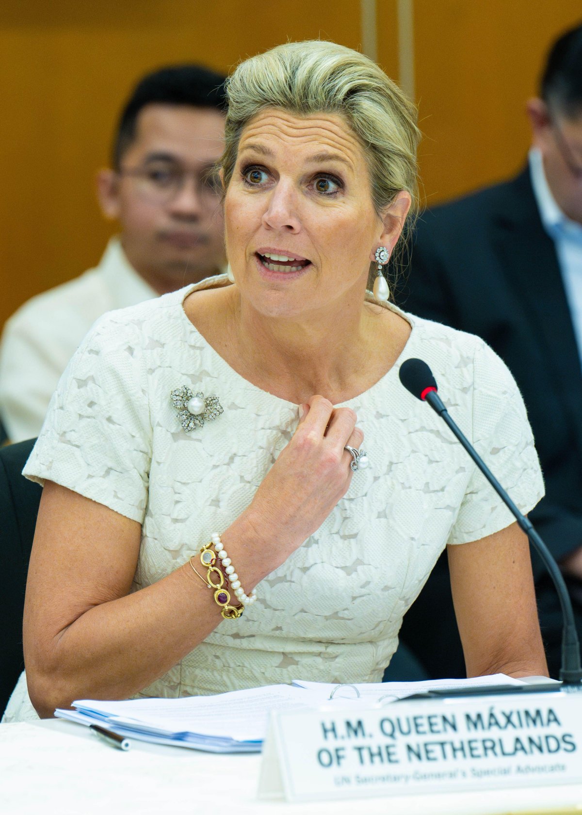 Queen Maxima of the Netherlands, as Special Advocate of the United Nations Secretary-General for Inclusive Finance for Development, visits the Philippines on May 22, 2024 (Bruno Press/Alamy)