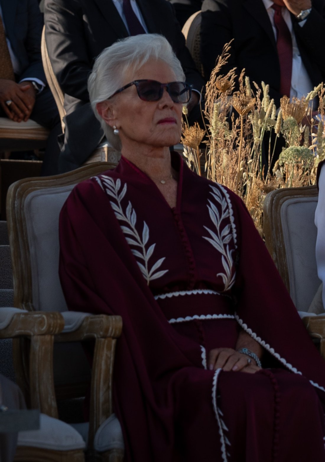 Princess Muna of Jordan attends a national celebration of the King's Silver Jubilee in Amman on June 9, 2024 (Royal Hashemite Court)
