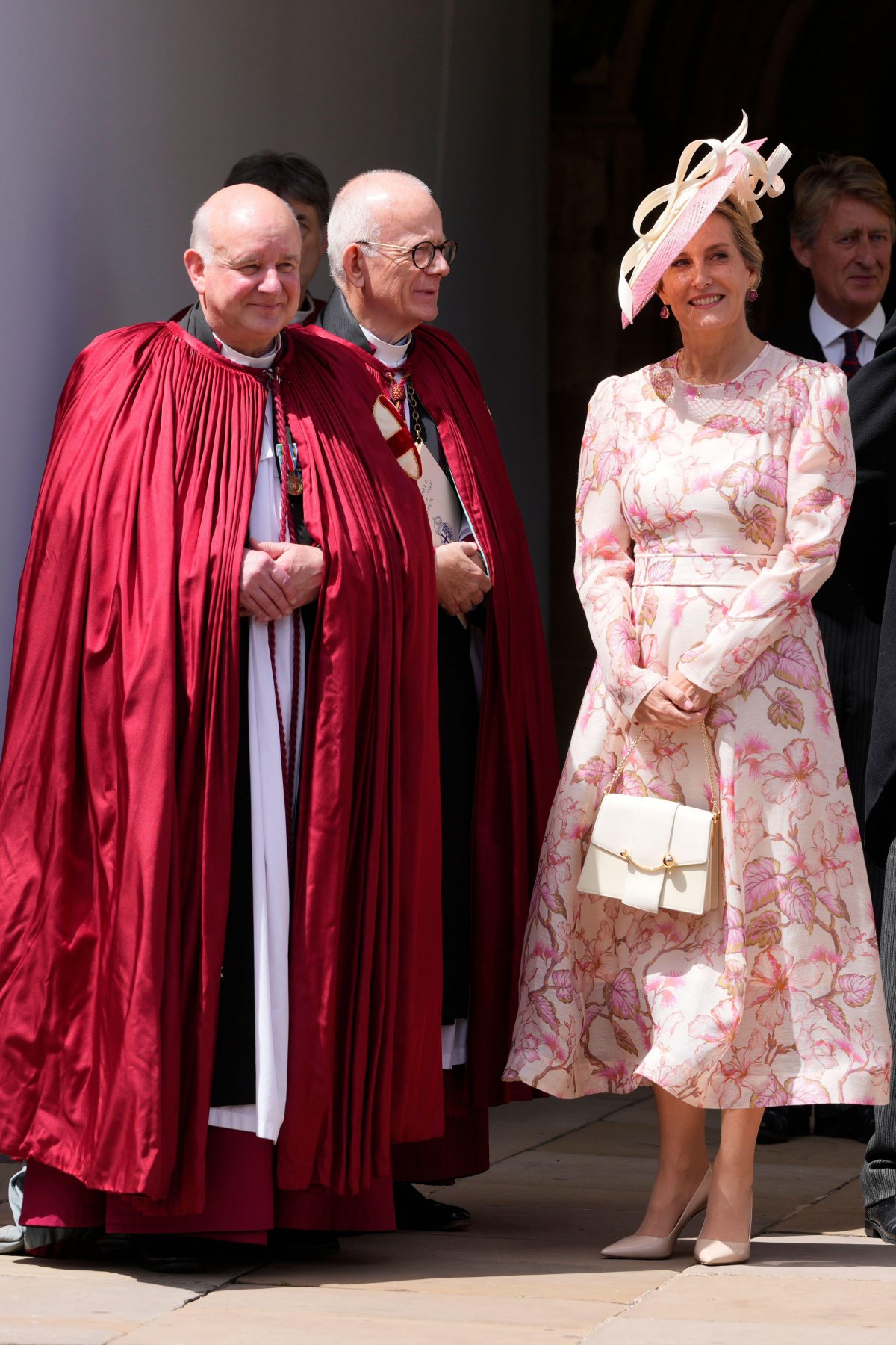 The Duchess of Edinburgh is pictured ahead the annual Order of the Garter service at St. George's Chapel, Windsor on June 17, 2024 (Kirsty Wigglesworth/PA Images/Alamy)
