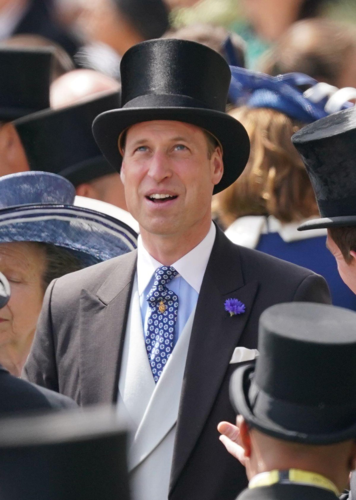 The Prince of Wales attends day two of Royal Ascot on June 19, 2024 (Jonathan Brady/PA Images/Alamy)