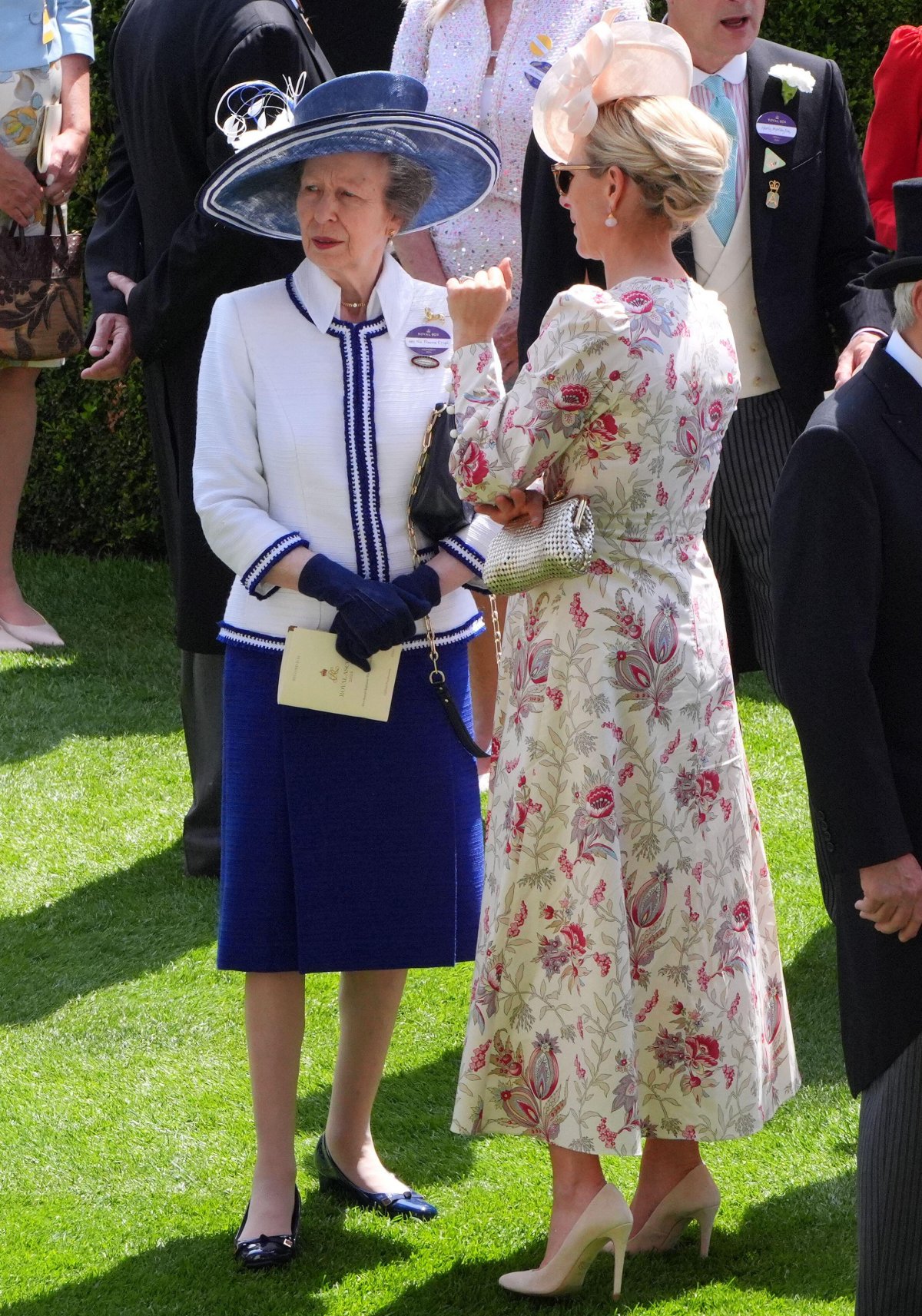 The Princess Royal and Zara Tindall attend day two of Royal Ascot on June 19, 2024 (Jonathan Brady/PA Images/Alamy)