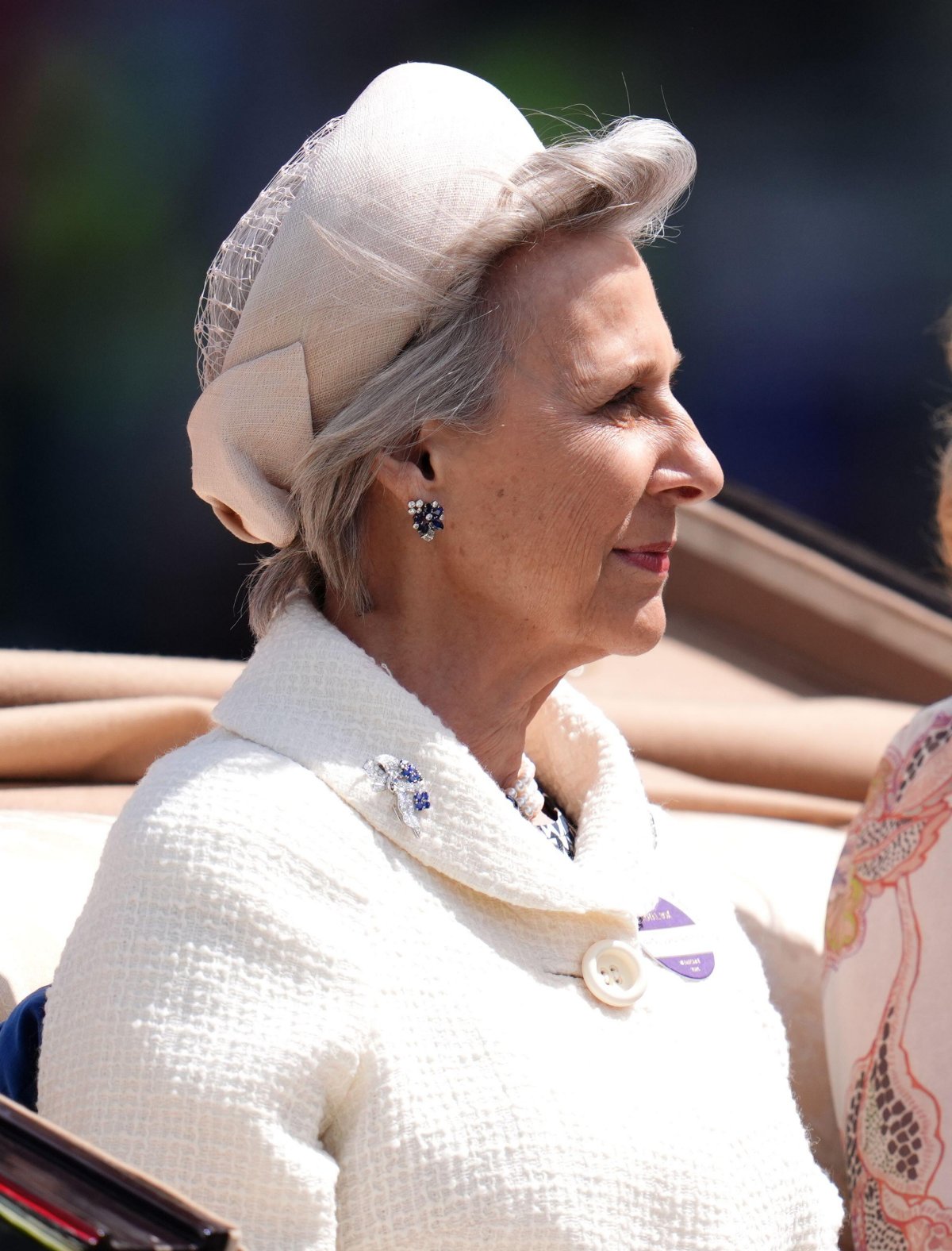 The Duchess of Gloucester attends day two of Royal Ascot on June 19, 2024 (John Walton/PA Images/Alamy)