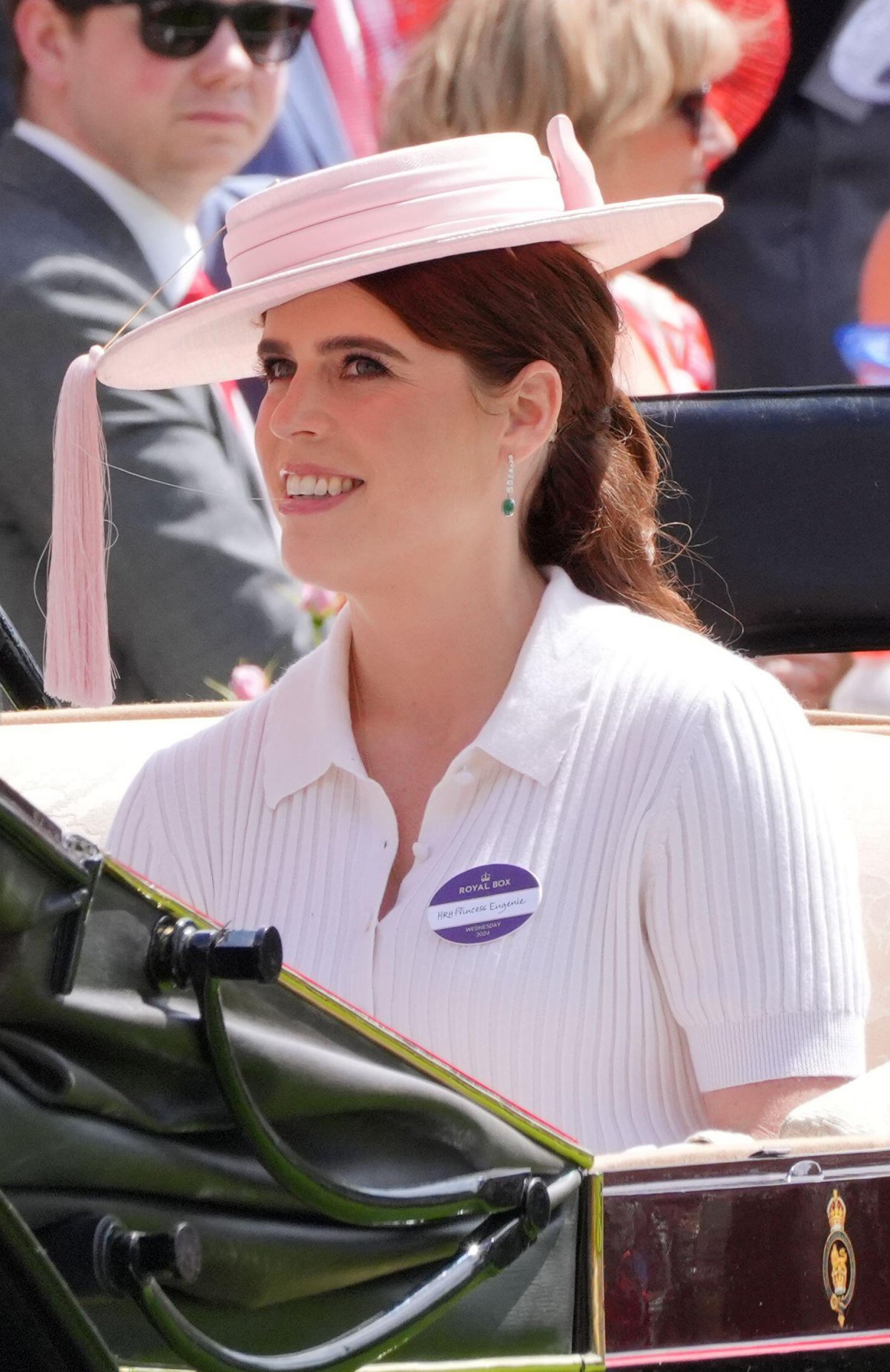 Princess Eugenie attends day two of Royal Ascot on June 19, 2024 (Jonathan Brady/PA Images/Alamy)