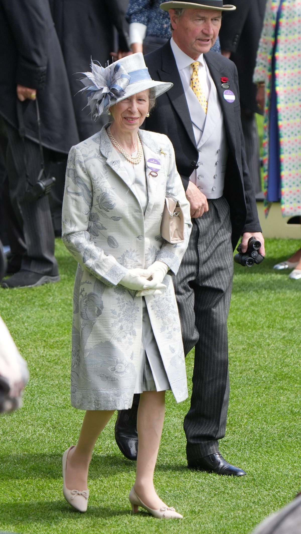 The Princess Royal and Sir Timothy Laurence attend day three of Royal Ascot on June 20, 2024 (Yui Mok/PA Images/Alamy)