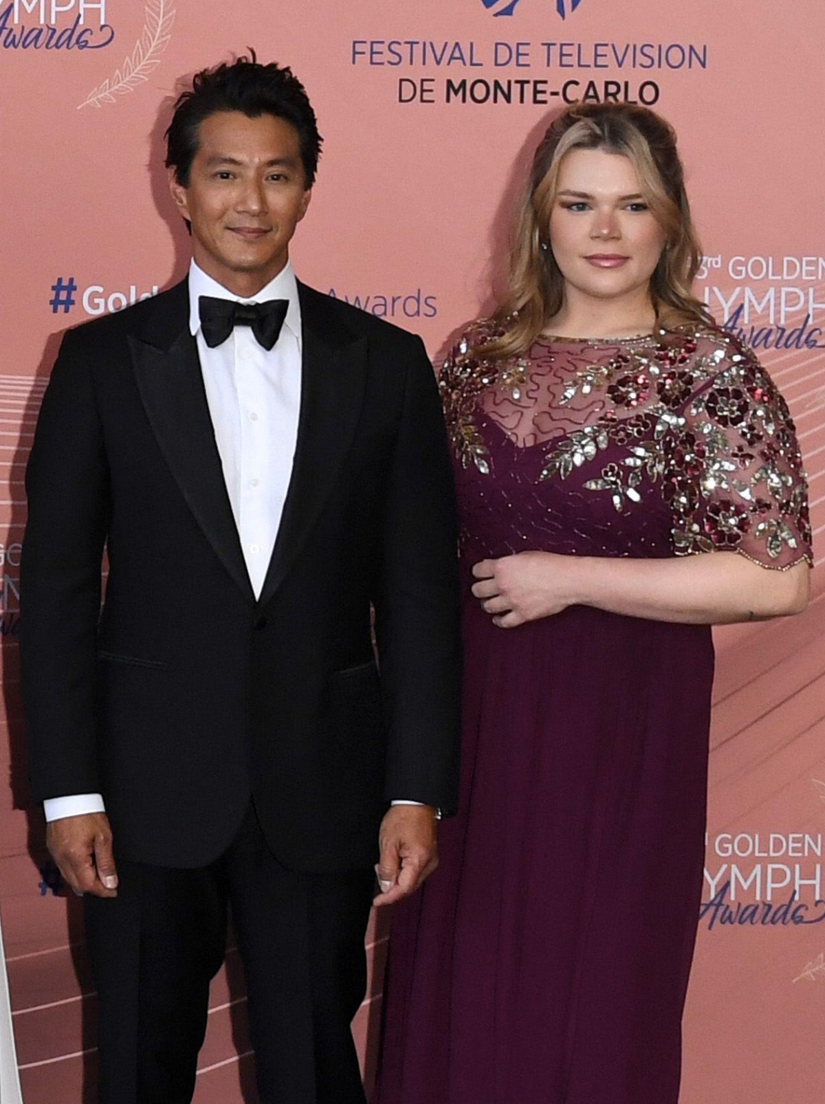 Will Yun Lee and Camille Gottlieb attend the Golden Nymph Awards at the 63rd annual Monte-Carlo International Television Festival on June 18, 2024 (Independent Photo Agency/Alamy)