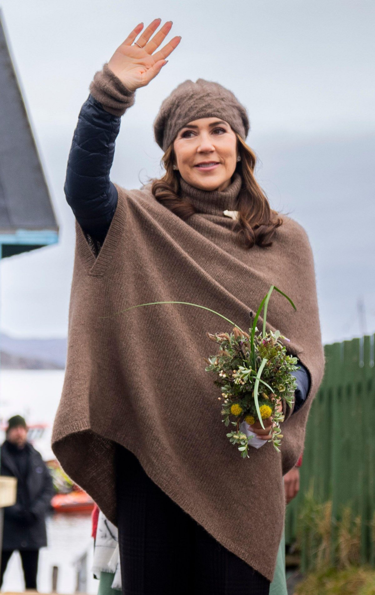 The Queen of Denmark visits the village of Attu in Greenland on July 1, 2024 (Ritzau/Alamy)