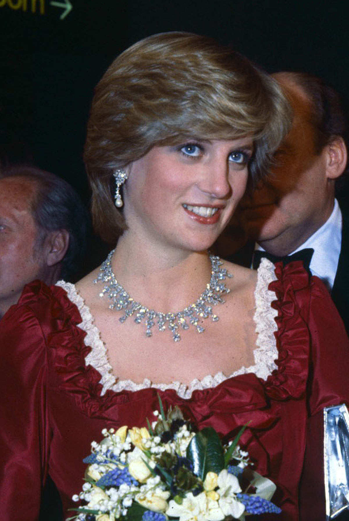 The Princess of Wales is pictured at the Barbican Arts Centre in London, March 1982 (Trinity Mirror/Mirrorpix/Alamy)
