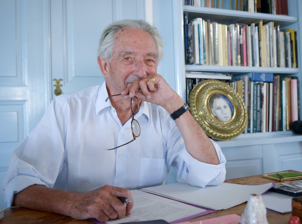 Prince Michael of Greece and Denmark is pictured in his home on the island of Patmos, 2013 (Dimitris Aspiotis/Alamy)