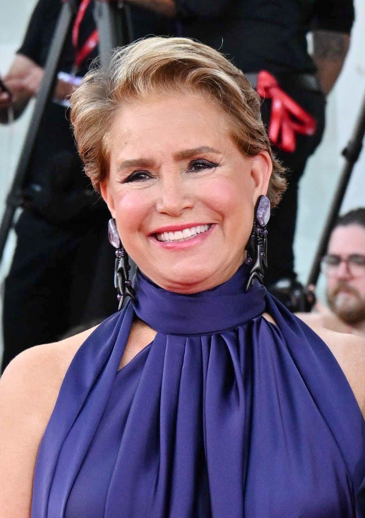 The Grand Duchess of Luxembourg attends the premiere of the film I'm Still Here at the Venice Film Festival on September 1, 2024 (Independent Photo Agency/Alamy)