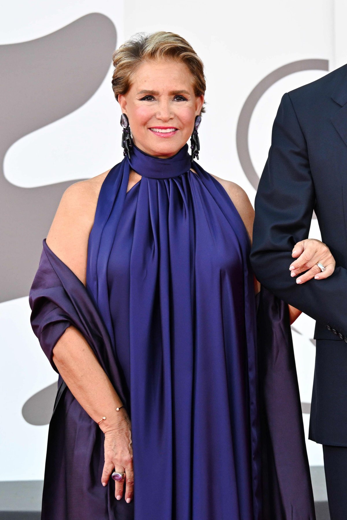 The Grand Duchess of Luxembourg attends the premiere of the film I'm Still Here at the Venice Film Festival on September 1, 2024 (Independent Photo Agency/Alamy)