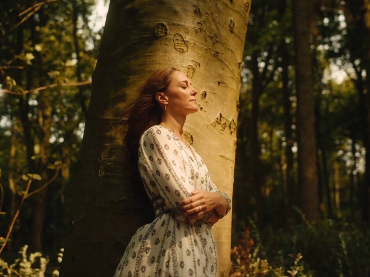 The Princess of Wales shares a video message announcing that she has finished chemotherapy treatment and is presently cancer free, September 9, 2024 (Kensington Palace)