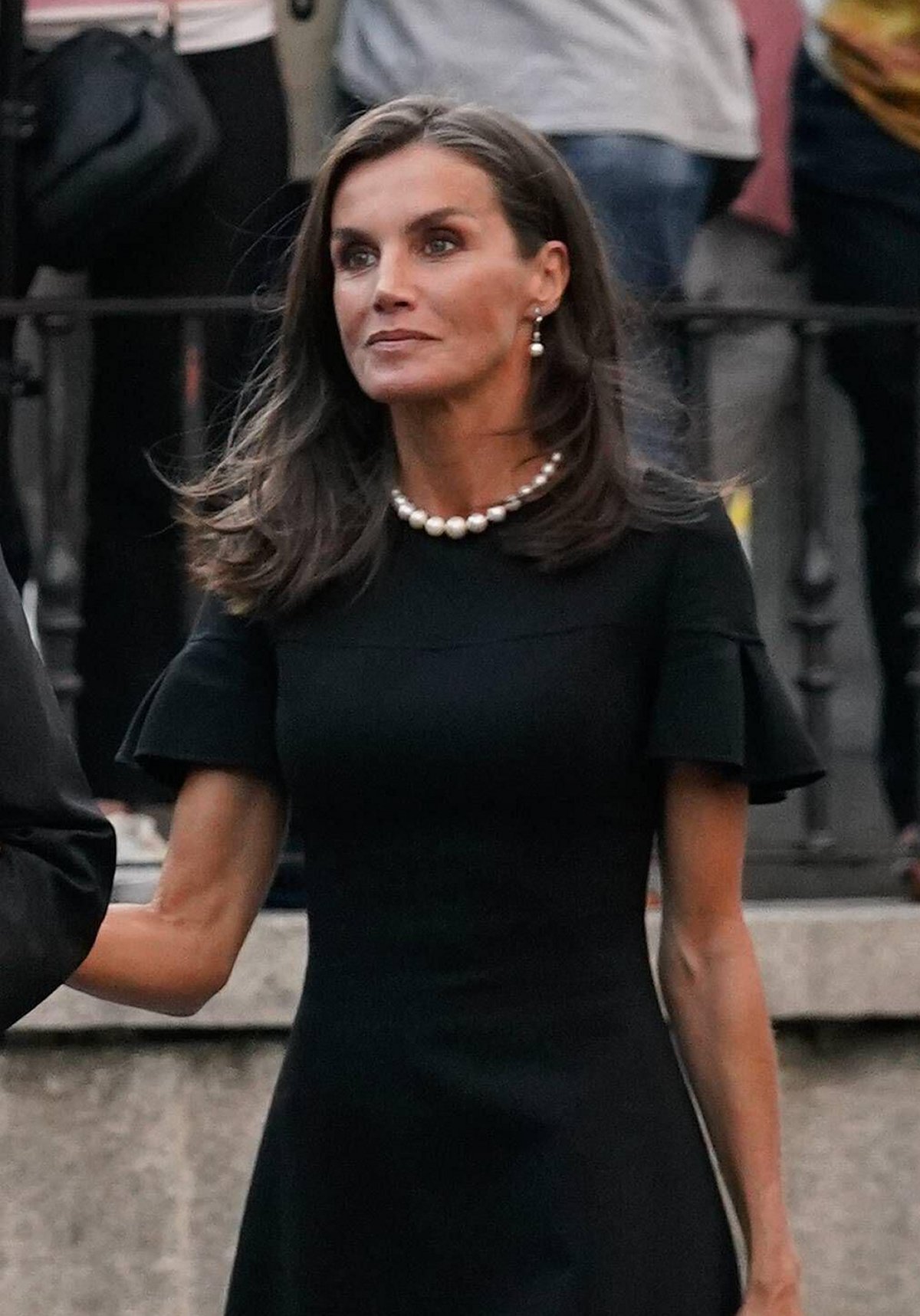 The Queen of Spain attends a mass celebrating the life of the King's cousin, Juan Gomez Acebo, in Madrid on September 8, 2024 (CORDON PRESS/Alamy)