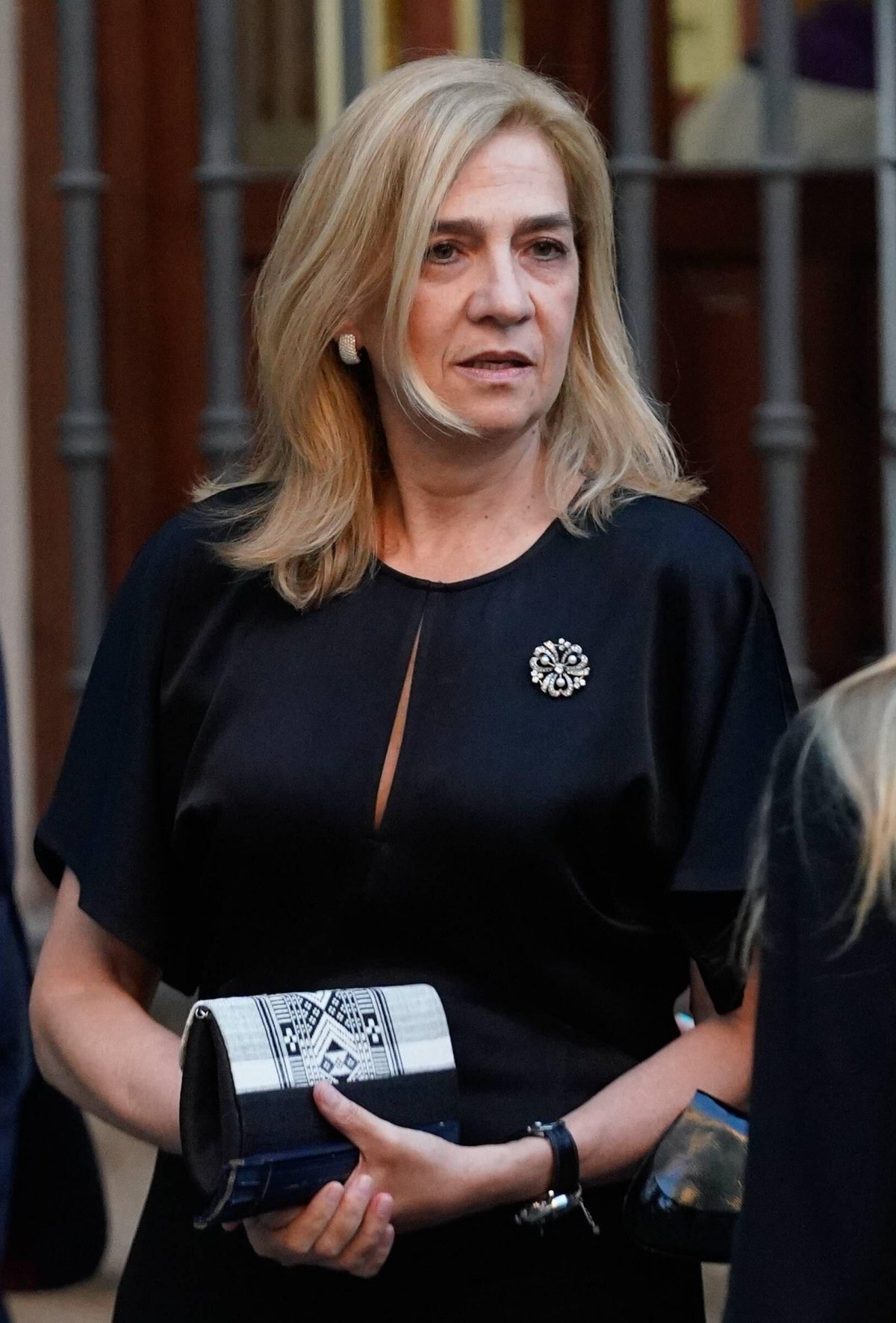 Infanta Cristina of Spain attends a mass celebrating the life of her cousin, Juan Gomez Acebo, in Madrid on September 8, 2024 (CORDON PRESS/Alamy)
