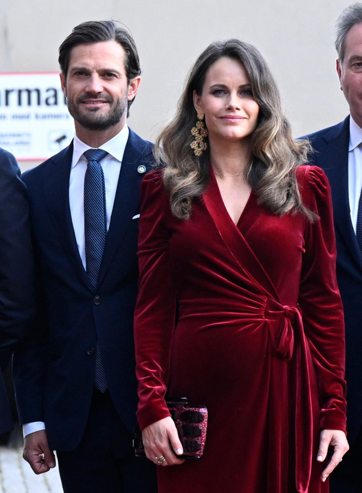 Prince Carl Philip and Princess Sofia of Sweden attend a concert at the Royal Opera after the opening of the Riksdag session in Stockholm on September 10, 2024 (Jessica Gow/TT News Agency/Alamy)