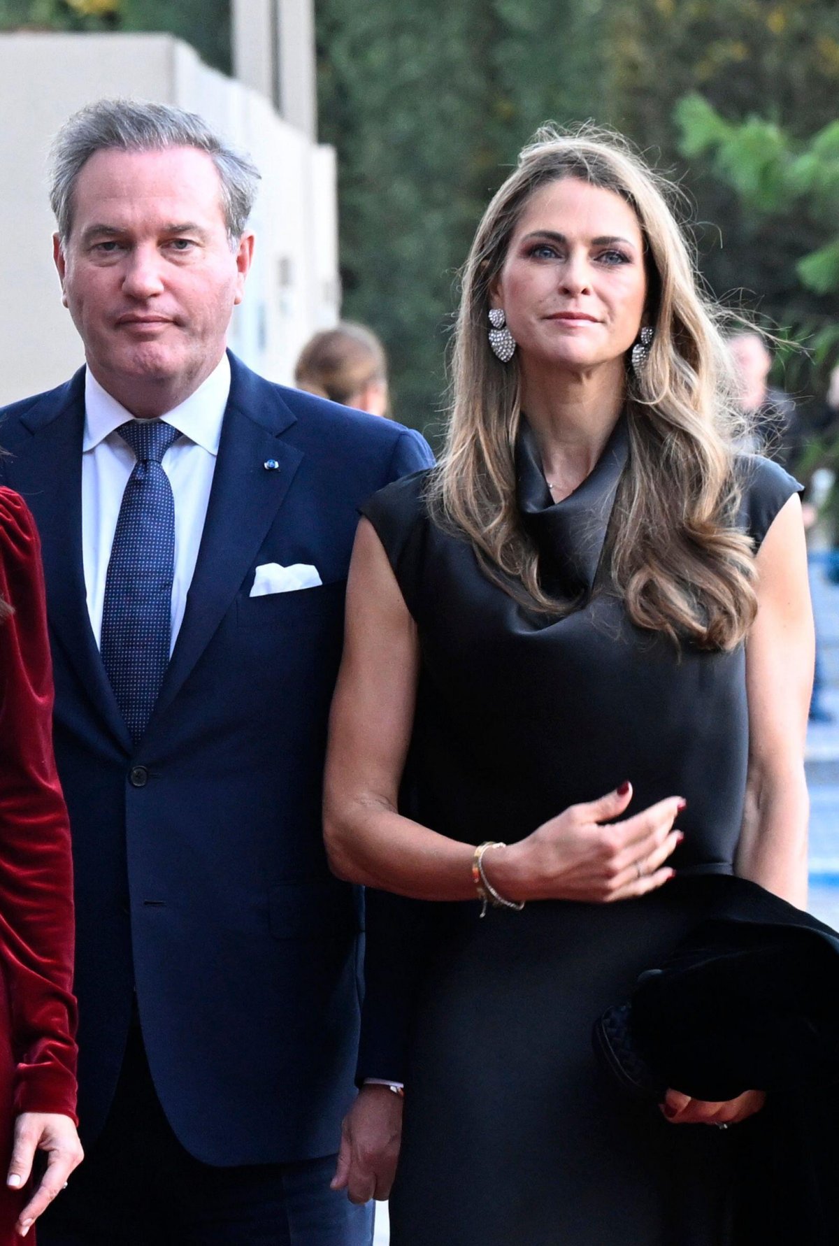 Christopher O'Neill and Princess Madeleine of Sweden attend a concert at the Royal Opera after the opening of the Riksdag session in Stockholm on September 10, 2024 (Jessica Gow/TT News Agency/Alamy)