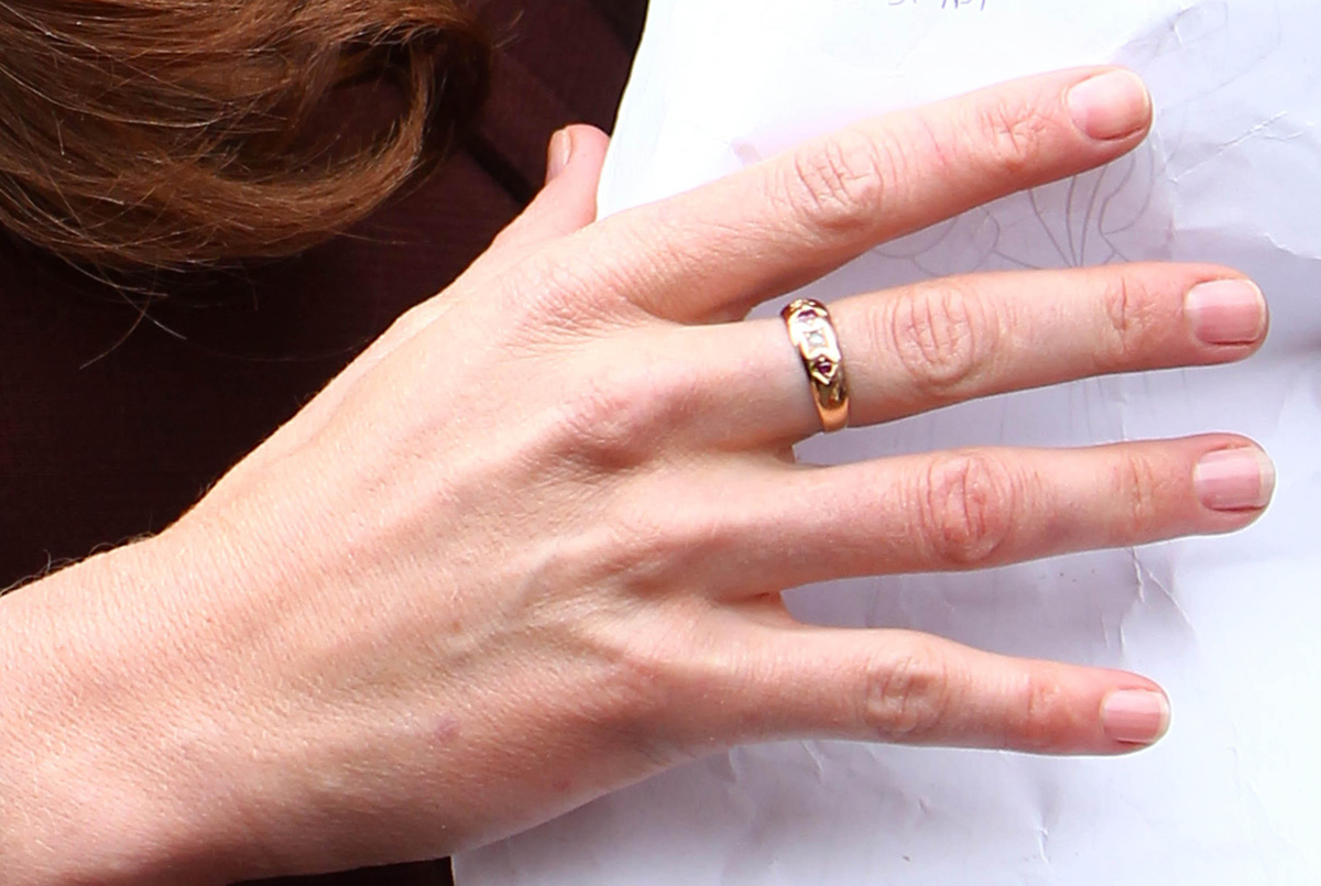 The Duchess of Cambridge visits Grimsby Fishing Heritage Centre on March 5, 2013 (WENN/Alamy)